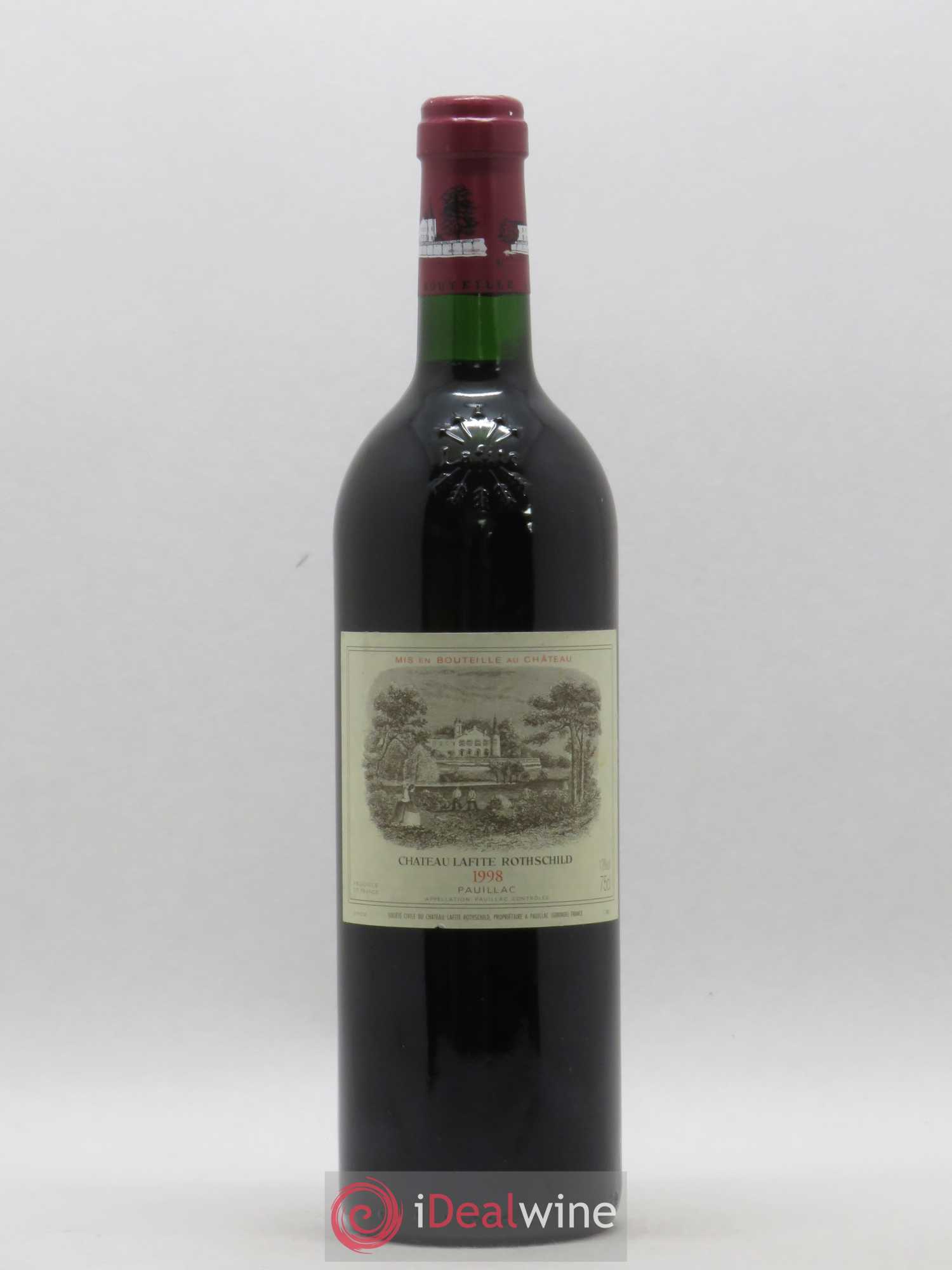 Château Lafite Rothschild 1er Grand Cru Classé 1998 - Lot de 1 bouteille - 0