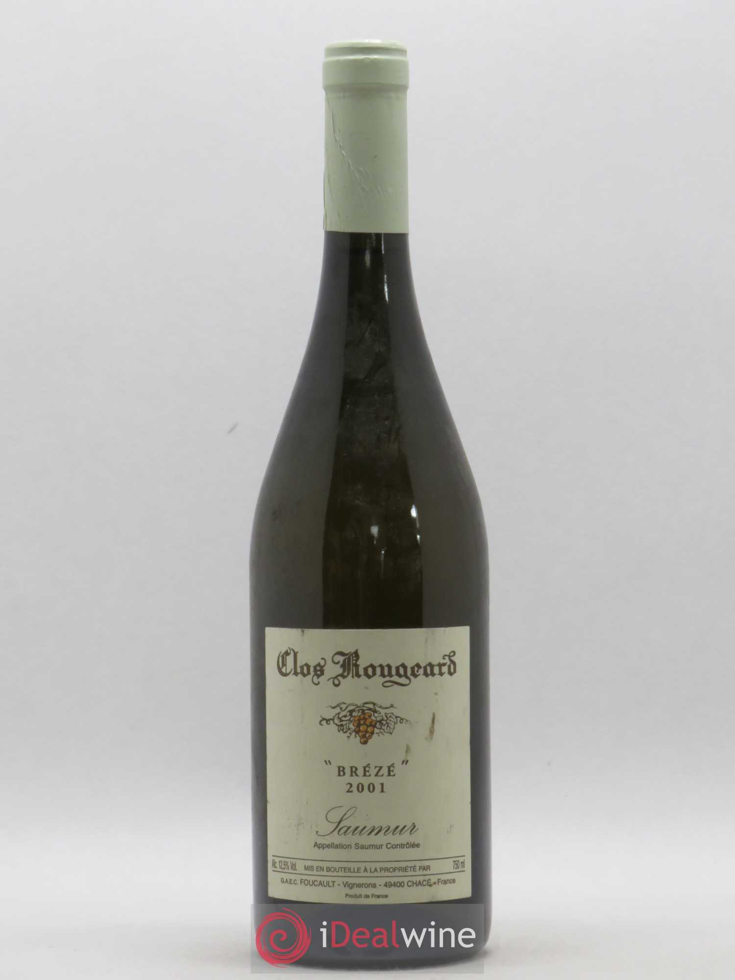 Saumur Brézé Clos Rougeard 2001 - Posten von 1 Flasche - 0