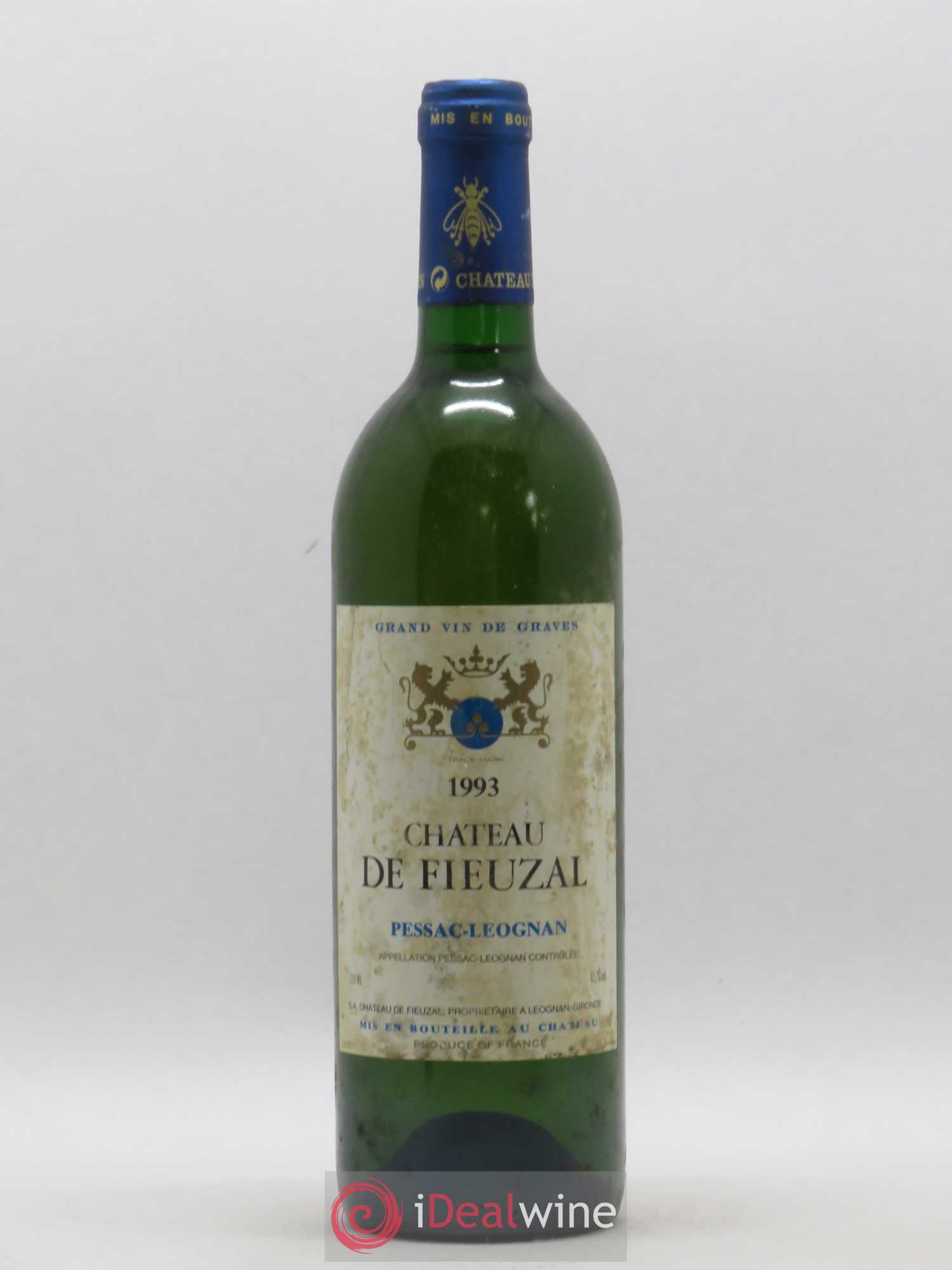 Château de Fieuzal 1993 - Lot de 1 bouteille - 0