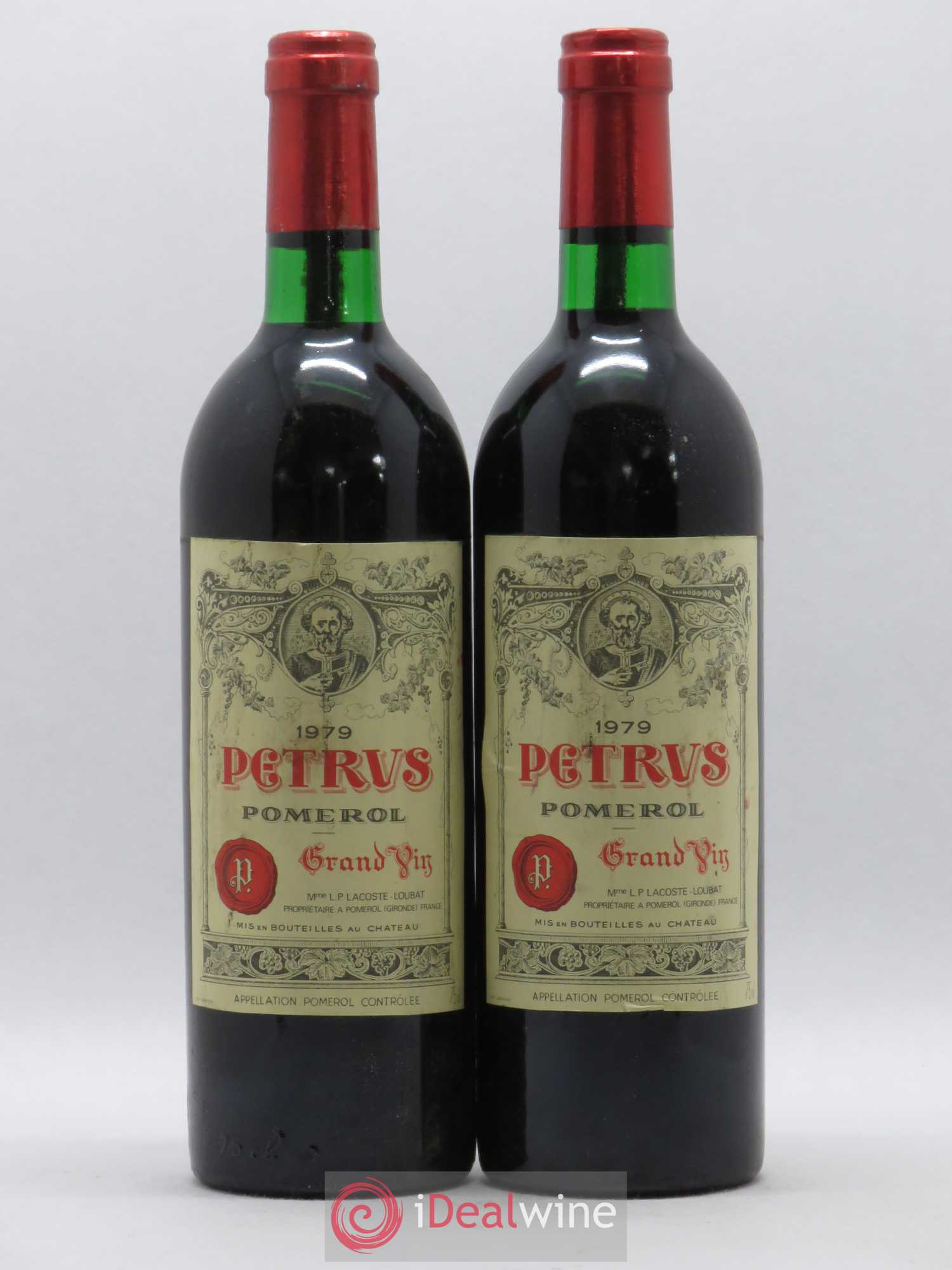 Petrus 1979 - Lot de 2 bouteilles - 0