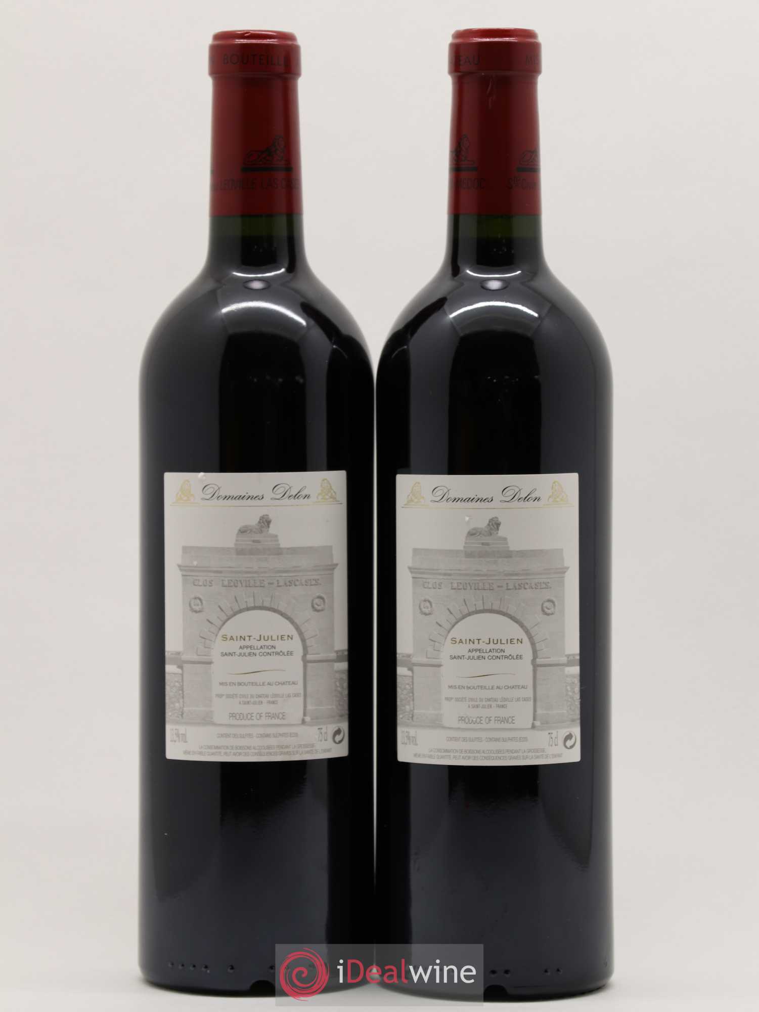 Château Léoville Las Cases 2ème Grand Cru Classé 2009 - Lot de 2 bouteilles - 1