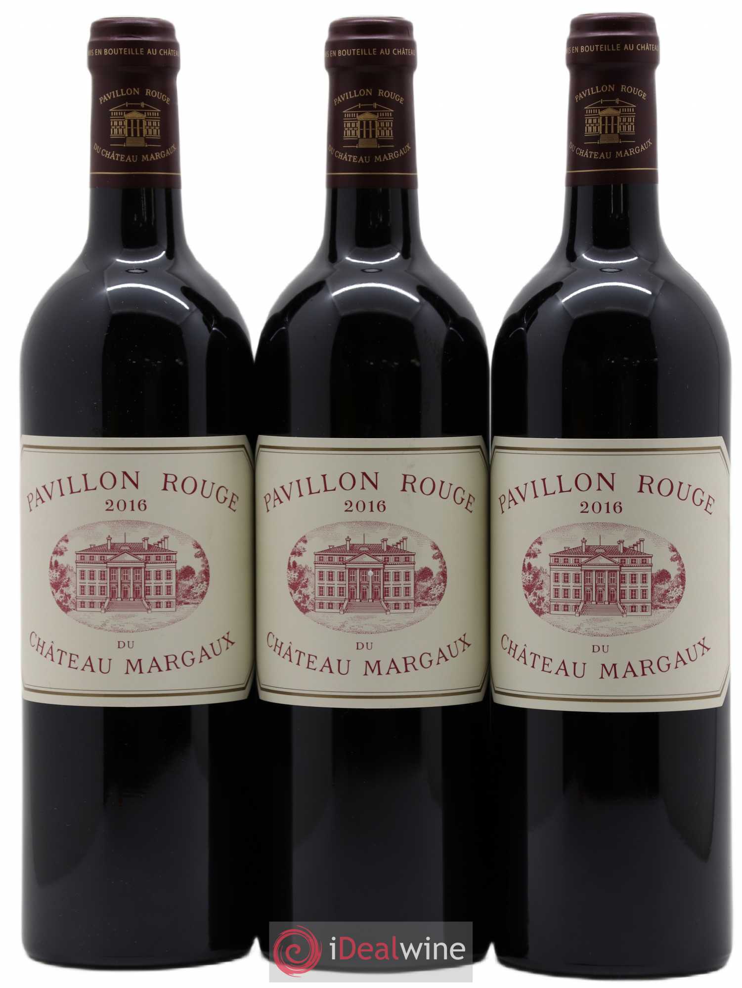 Pavillon Rouge du Château Margaux Second Vin 2016 - Lot de 3 bouteilles - 0