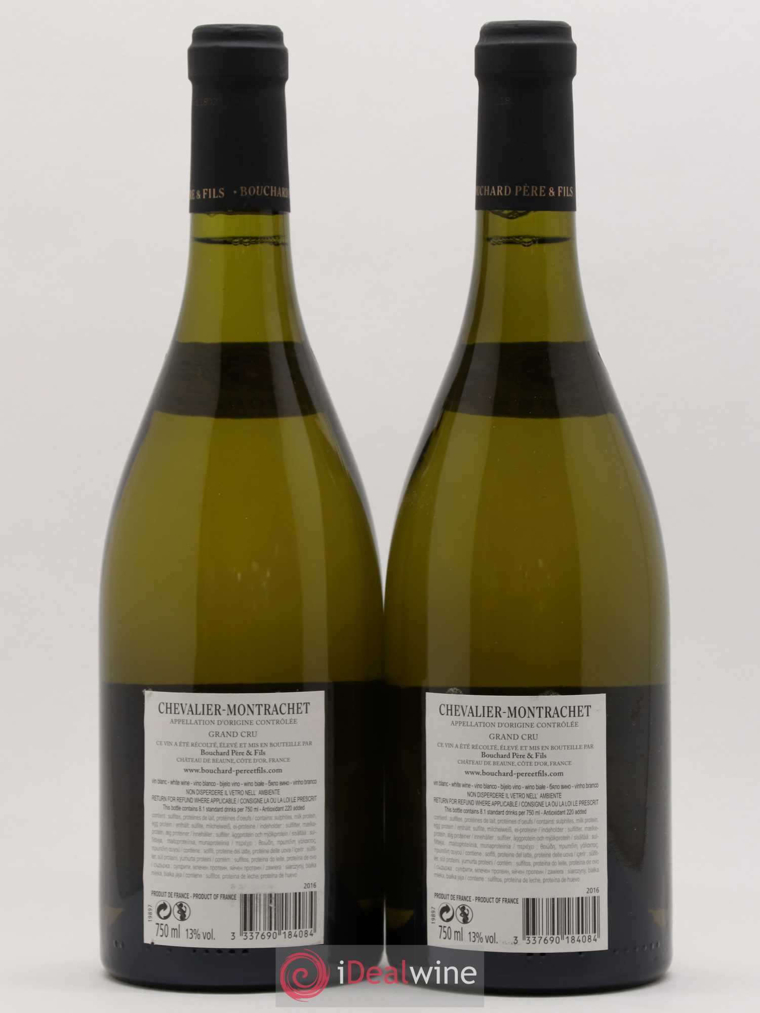 Chevalier-Montrachet Grand Cru La Cabotte Bouchard Père & Fils 2016 - Lot of 2 bottles - 1