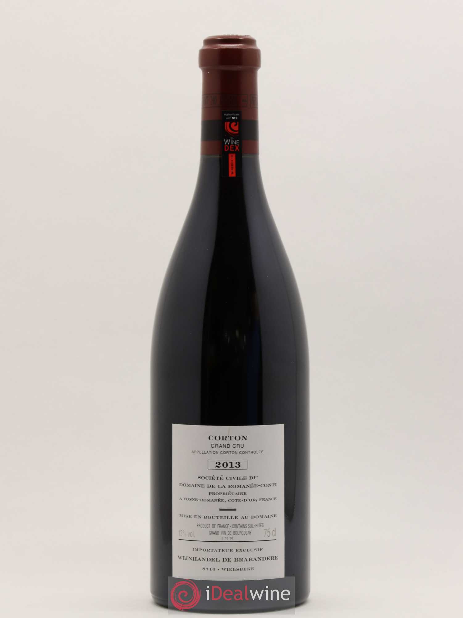 Corton Grand Cru Domaine de la Romanée-Conti 2013 - Lot de 1 bouteille - 1