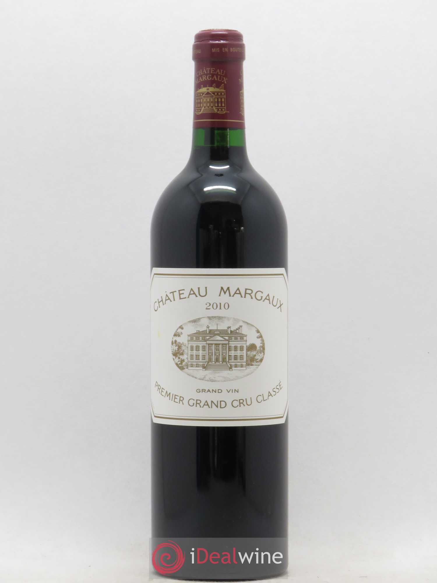 Château Margaux 1er Grand Cru Classé 2010 - Lot de 1 bouteille - 0