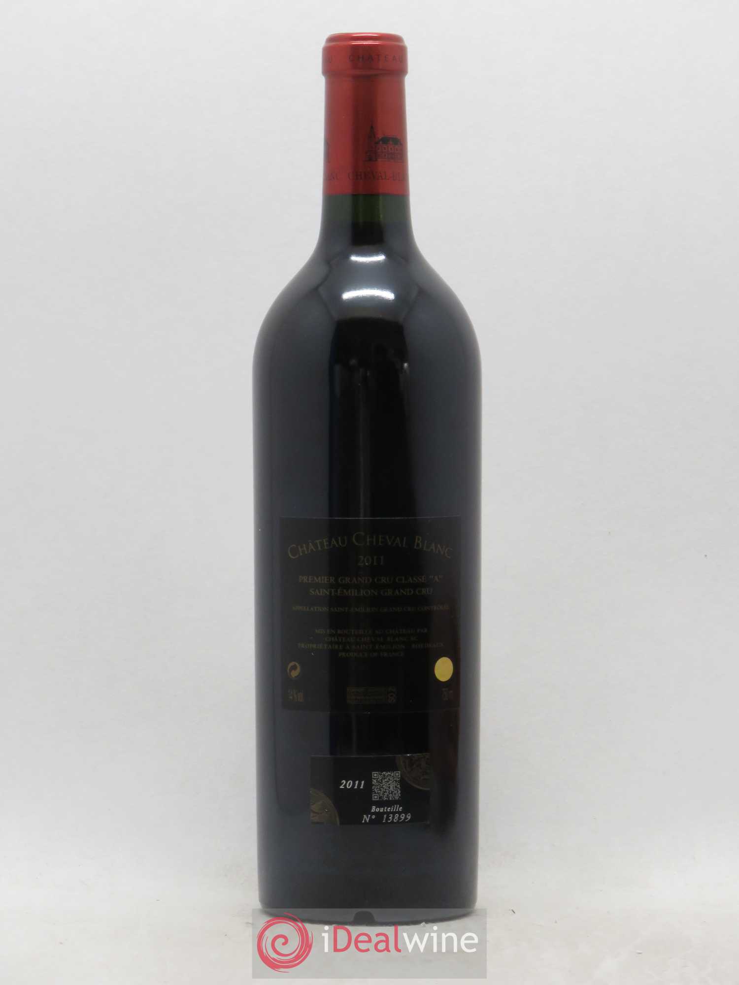Château Cheval Blanc 1er Grand Cru Classé A 2011 - Lot de 1 bouteille - 1