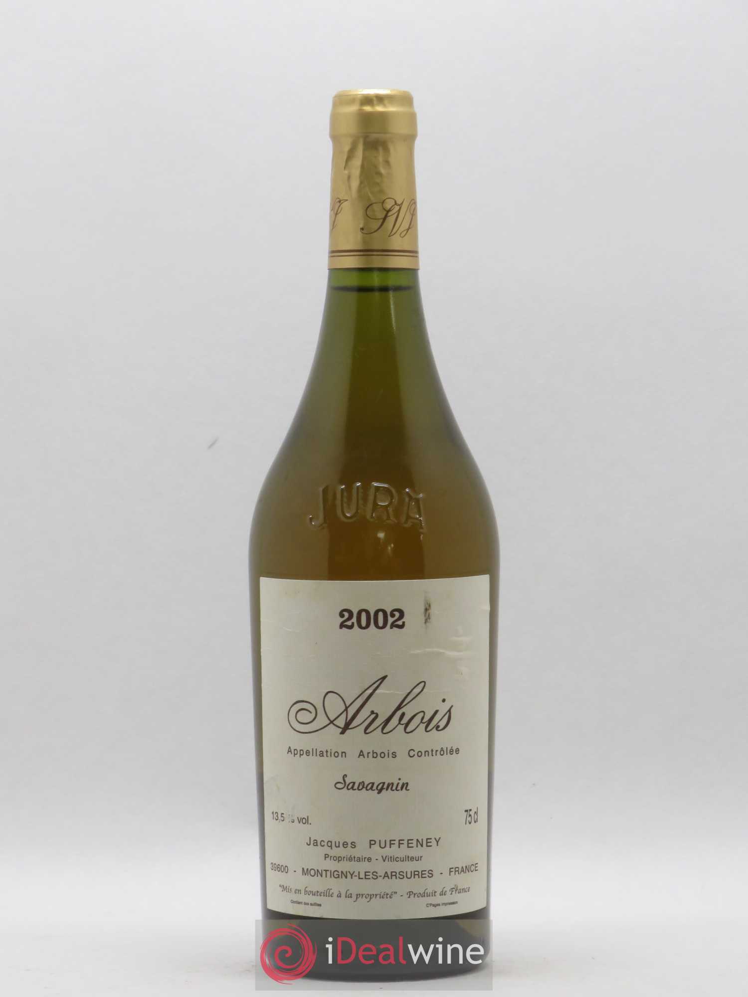 Arbois Savagnin Jacques Puffeney 2002 - Lot de 1 bouteille - 0