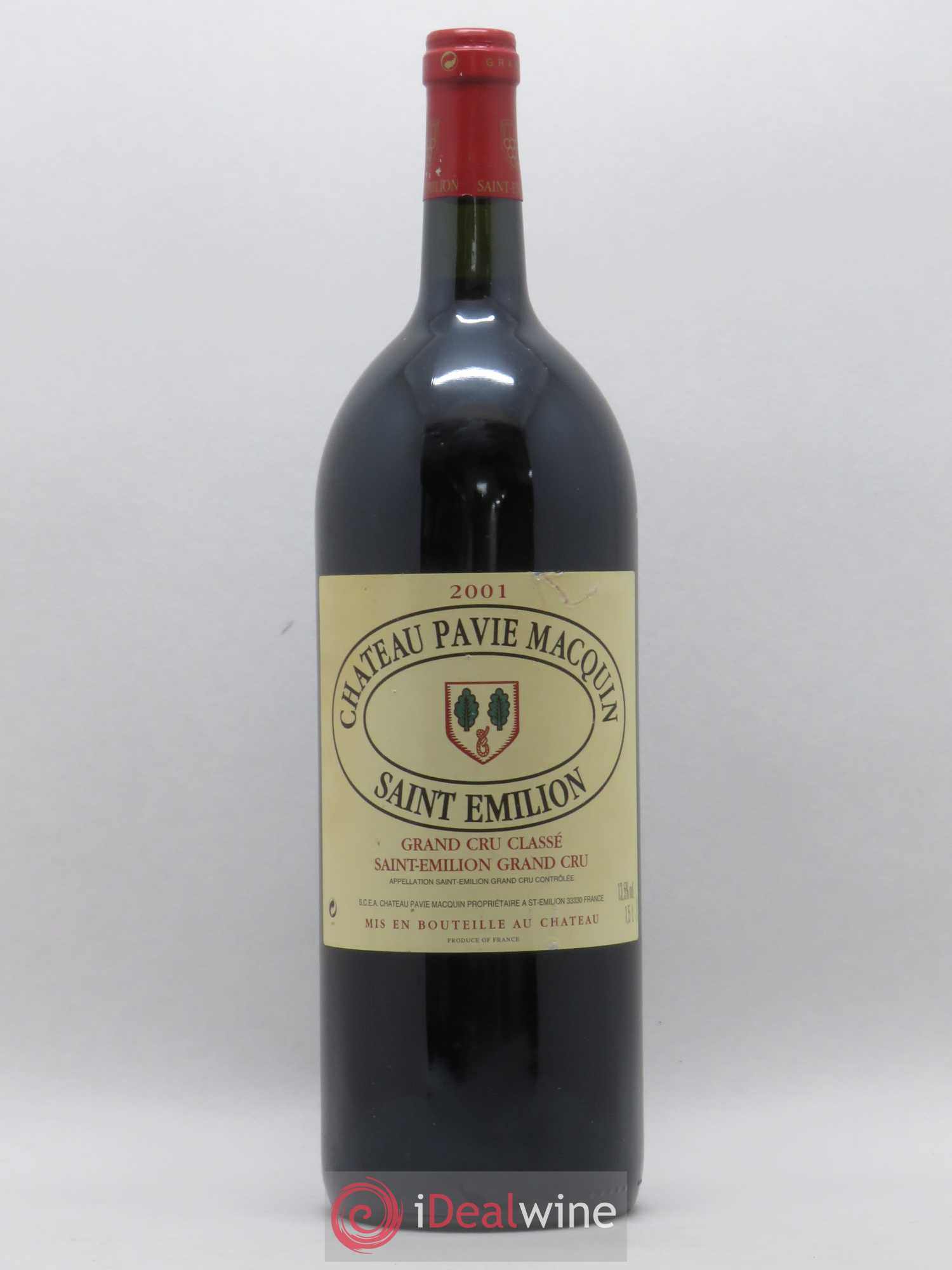 Château Pavie Macquin 1er Grand Cru Classé B 2001 - Lot de 1 magnum - 0