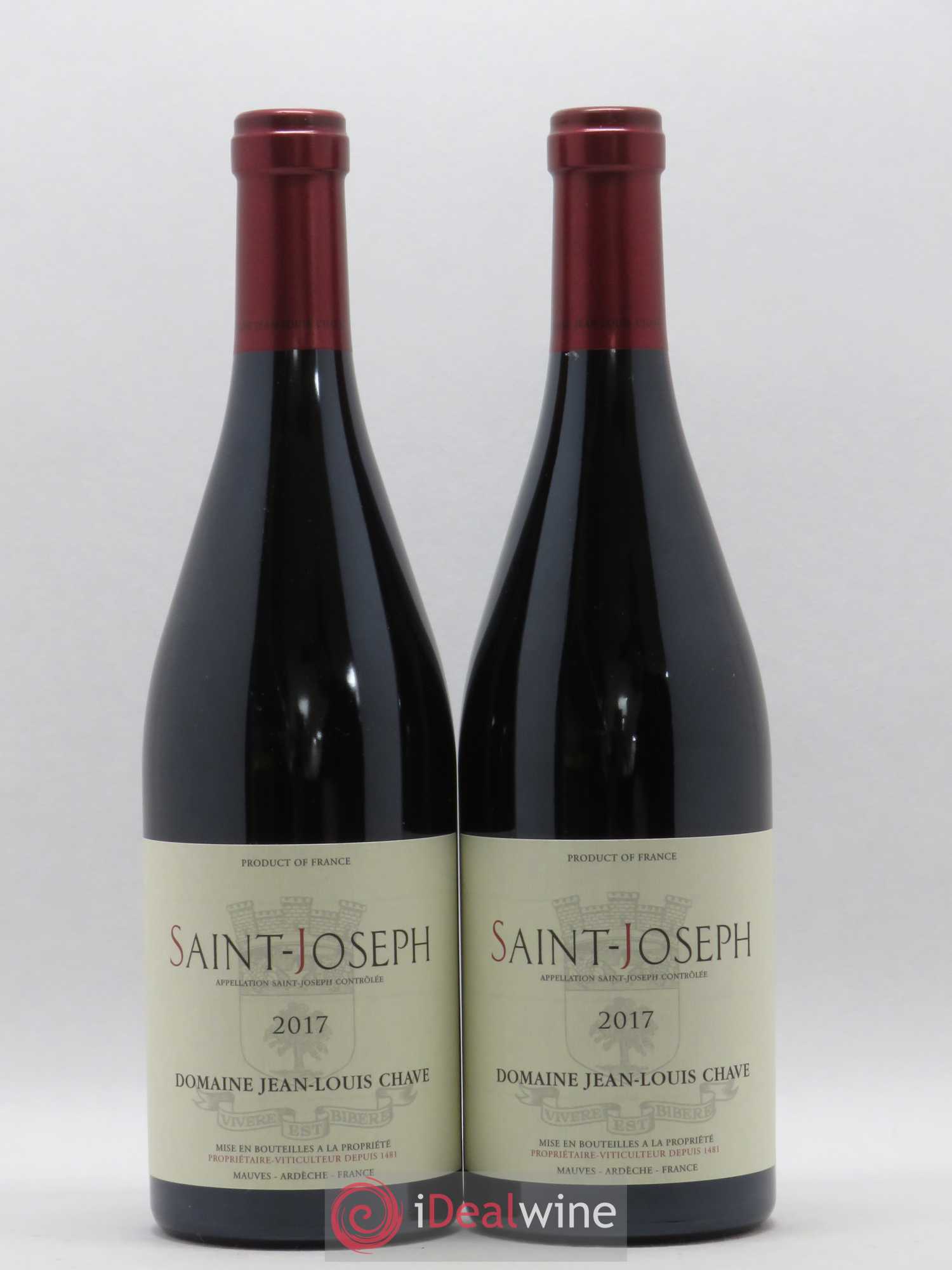 Saint-Joseph Jean-Louis Chave 2017 - Lot de 2 bouteilles - 0
