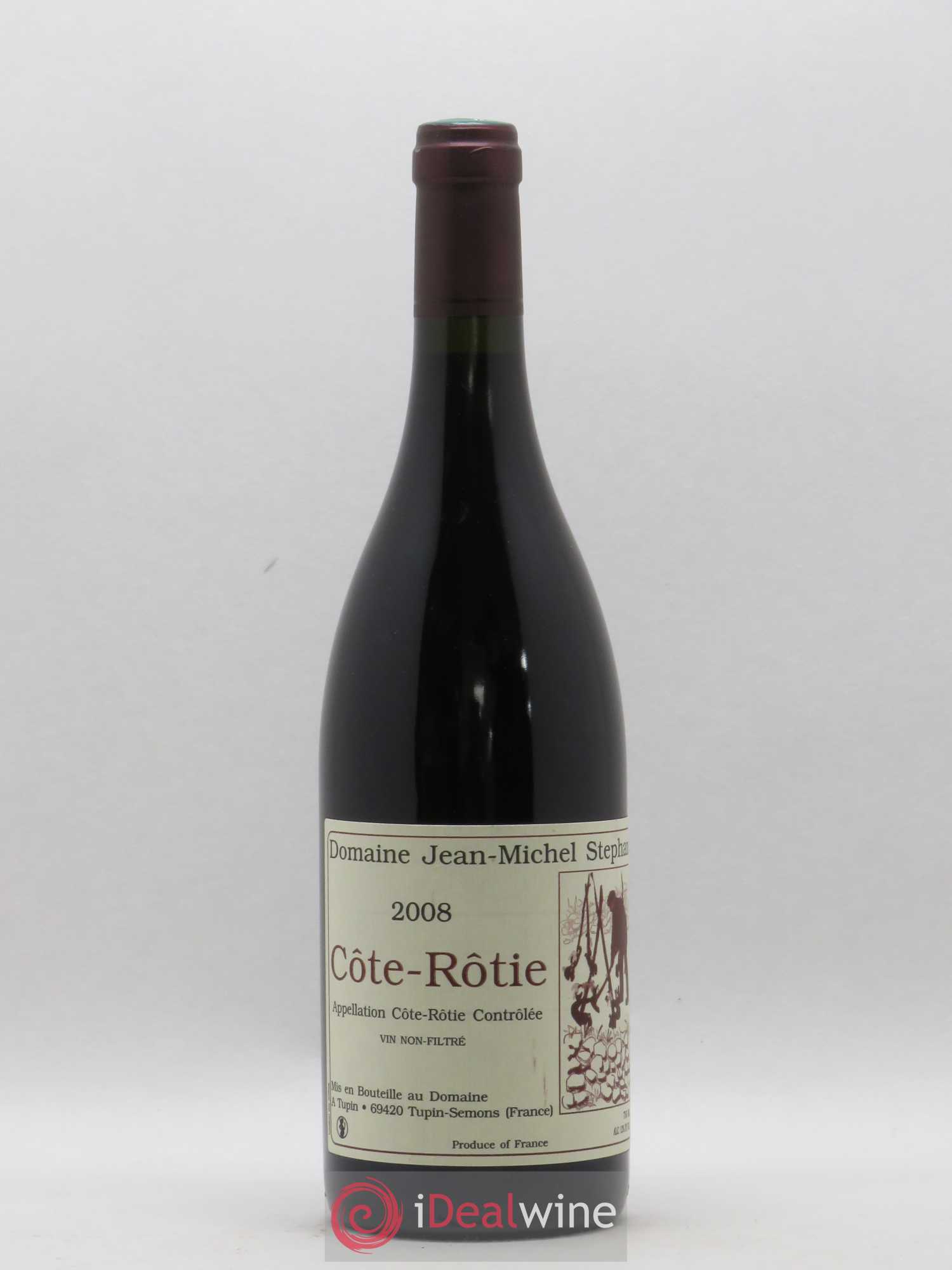 Côte-Rôtie Jean-Michel Stephan 2008 - Lot de 1 bouteille - 0