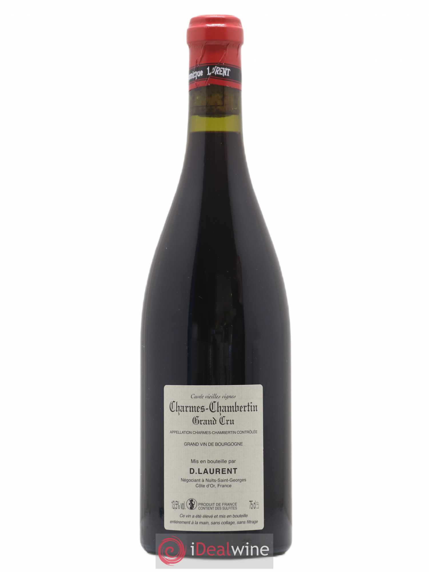 Charmes-Chambertin Grand Cru Vieilles Vignes Dominique Laurent 2018 - Lot de 1 bouteille - 1