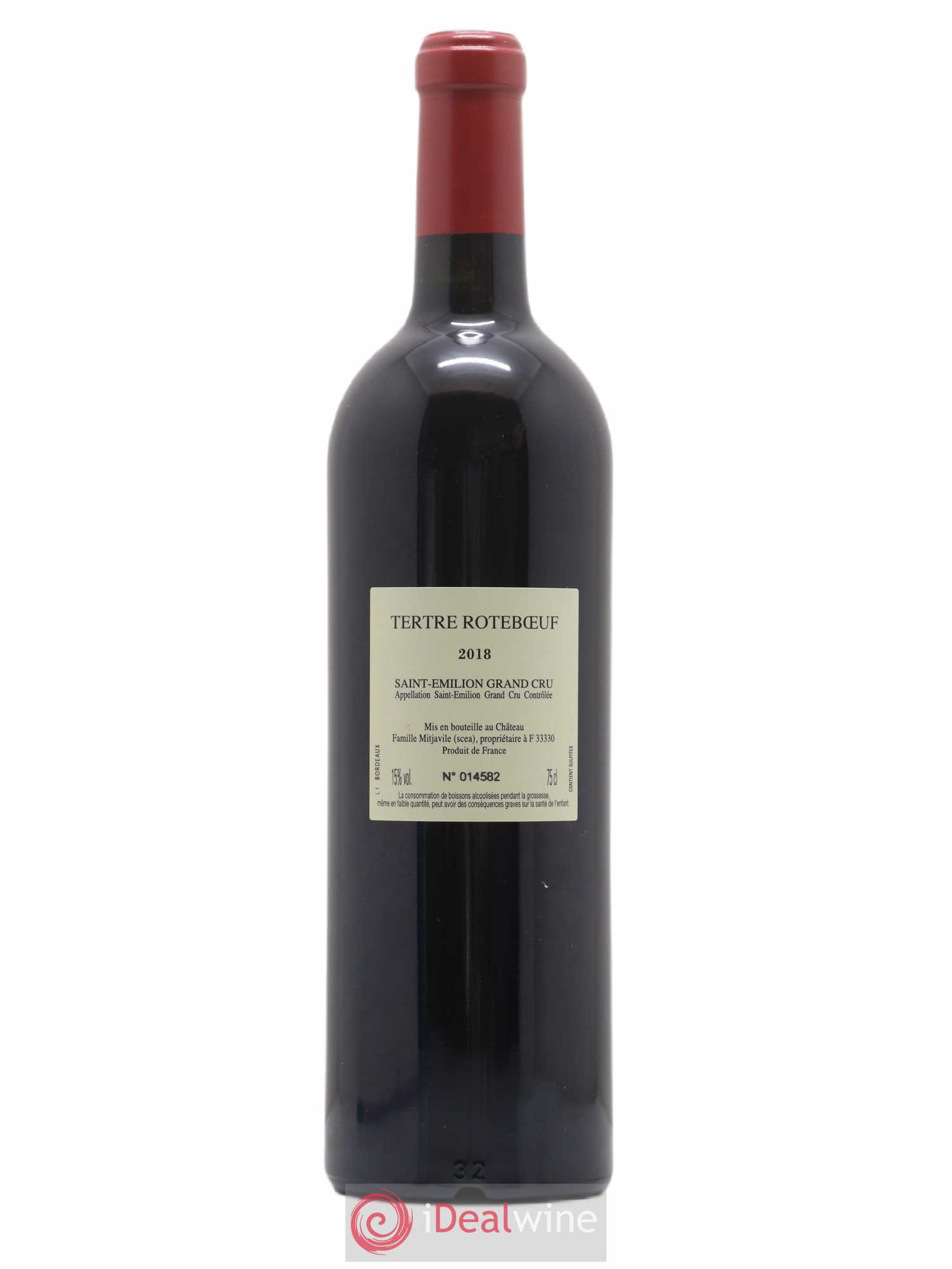 Château Tertre Roteboeuf 2018 - Posten von 1 Flasche - 1