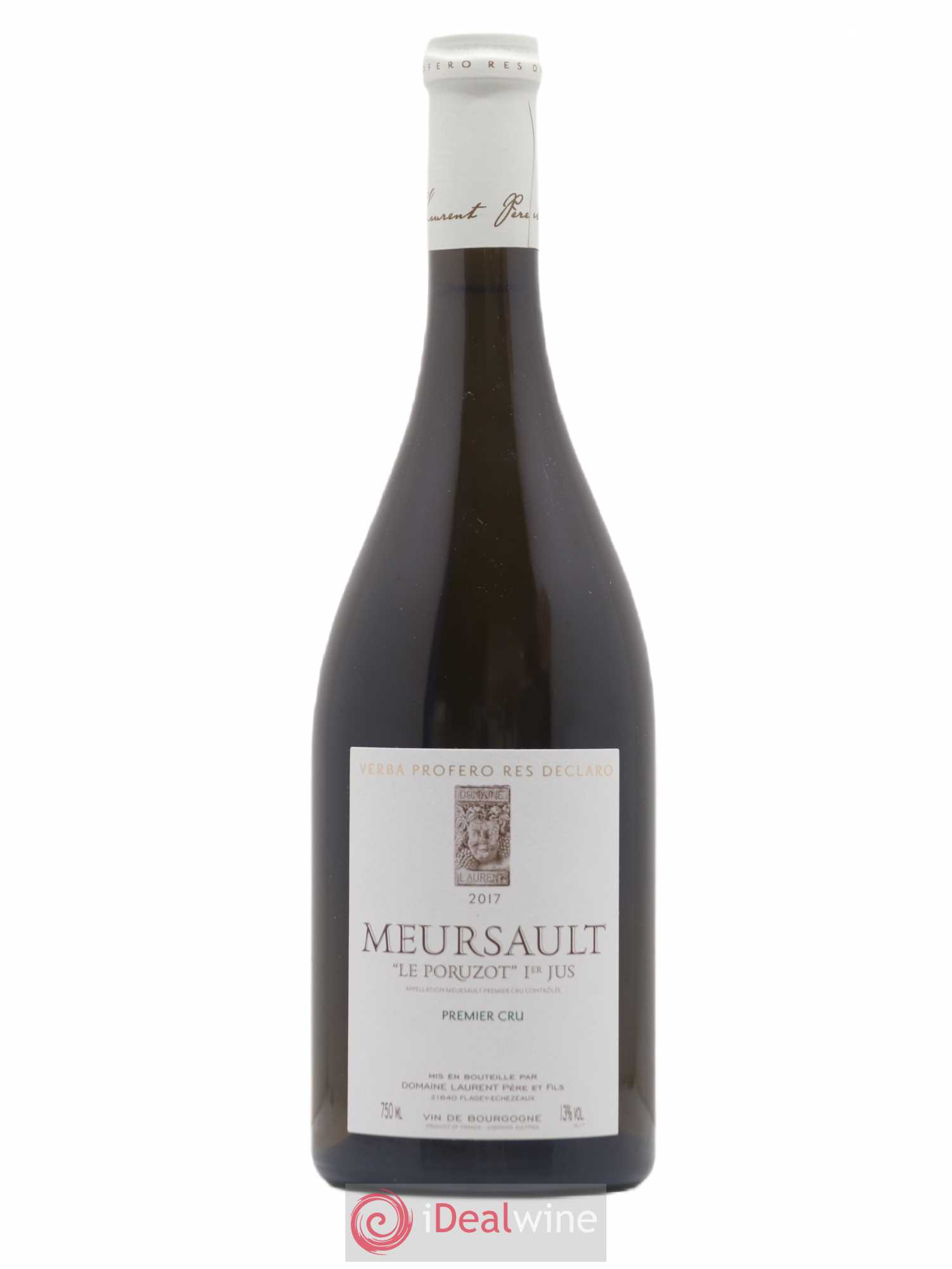 Meursault 1er Cru Le Poruzot 1er Jus Domaine Laurent Père et Fils 2017 - Posten von 1 Flasche - 0
