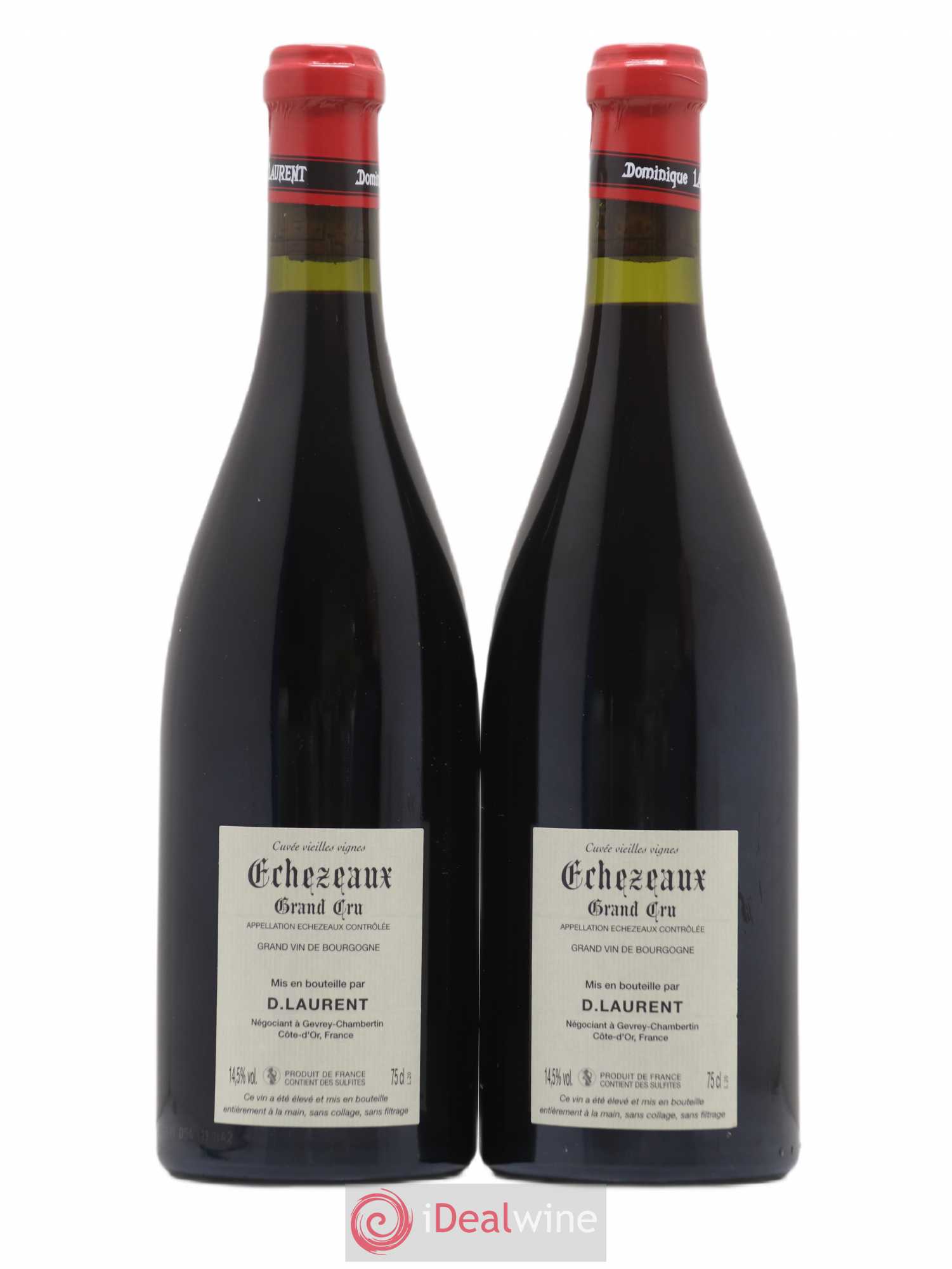 Echezeaux Grand Cru Vieilles Vignes Dominique Laurent 2018 - Lot of 2 bottles - 1