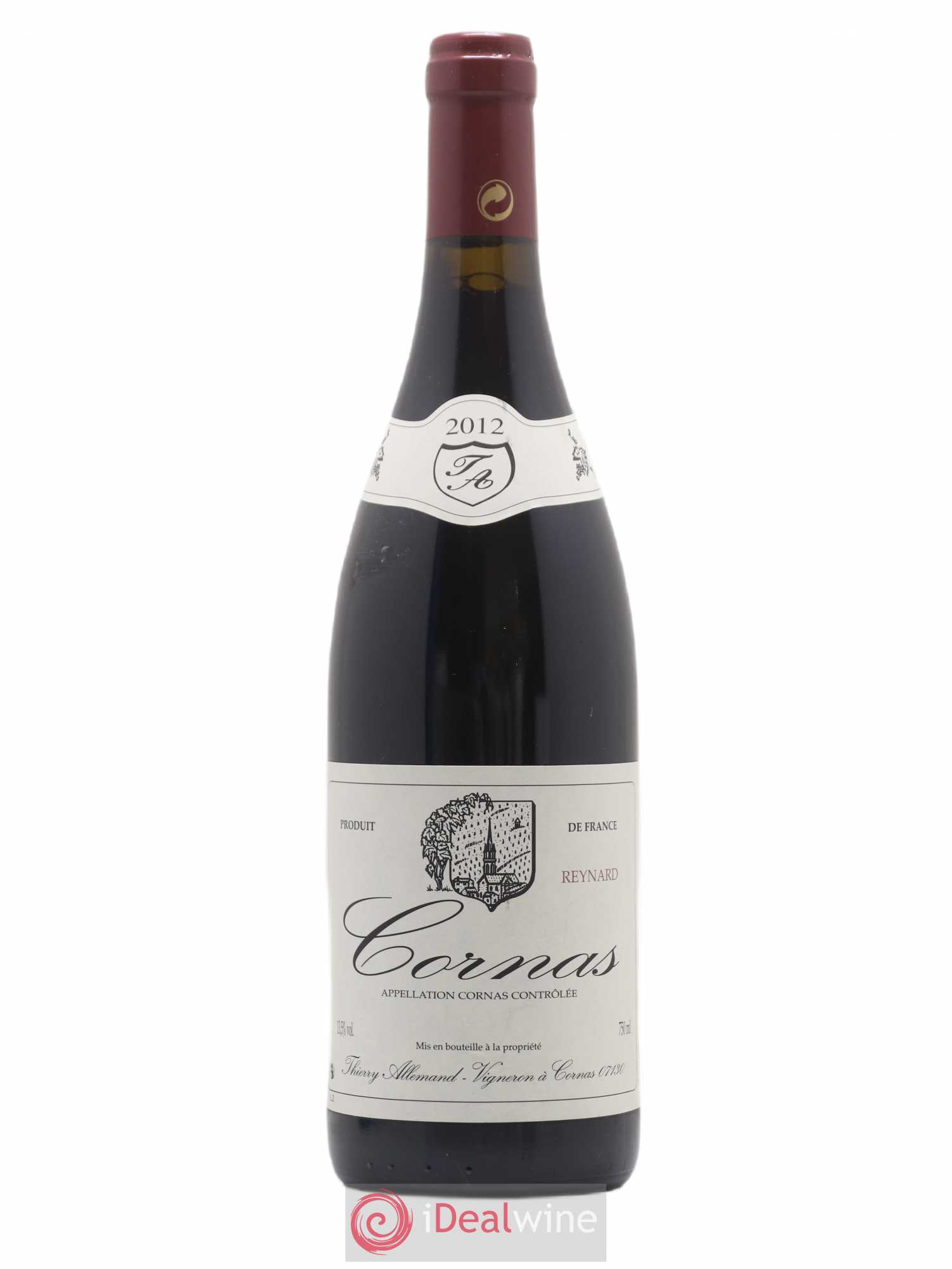 Cornas Reynard Thierry Allemand 2012 - Lot de 1 bouteille - 0