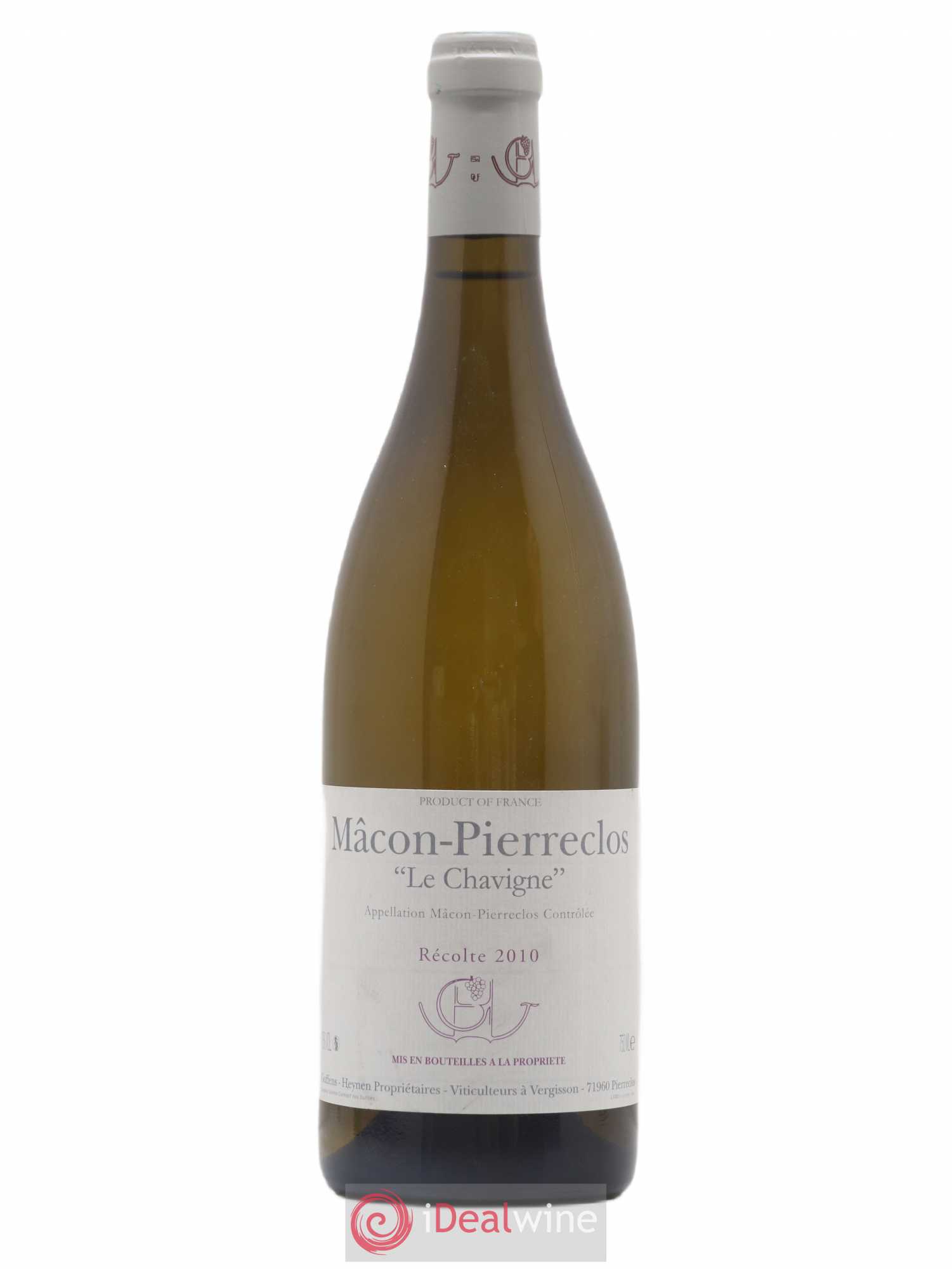 Mâcon-Pierreclos Le Chavigne Guffens-Heynen 2010 - Posten von 1 Flasche - 0