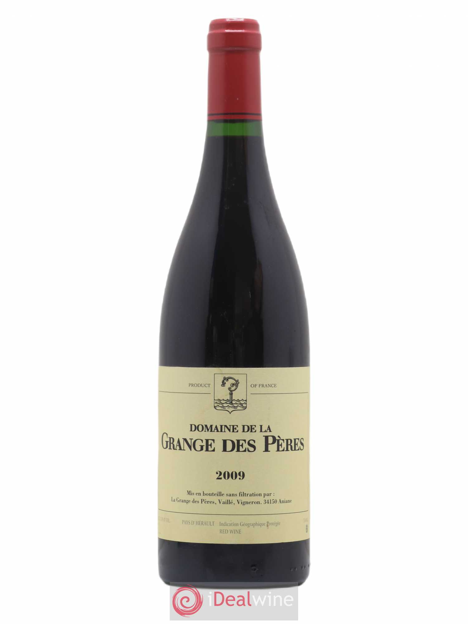 Pays d'Hérault Grange des Pères Laurent Vaillé 2009 - Lot de 1 bouteille - 0