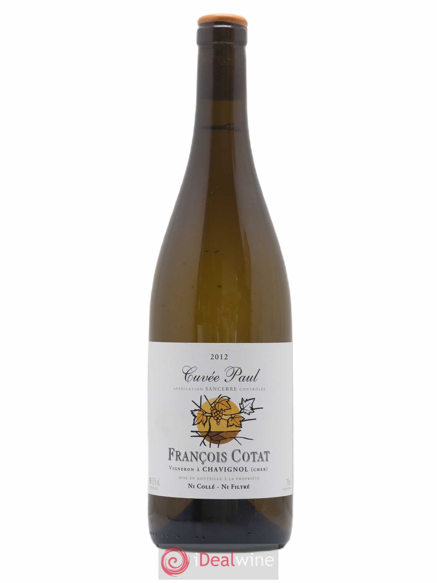 Sancerre Cuvée Paul François Cotat 2012 - Lot de 1 bouteille - 0