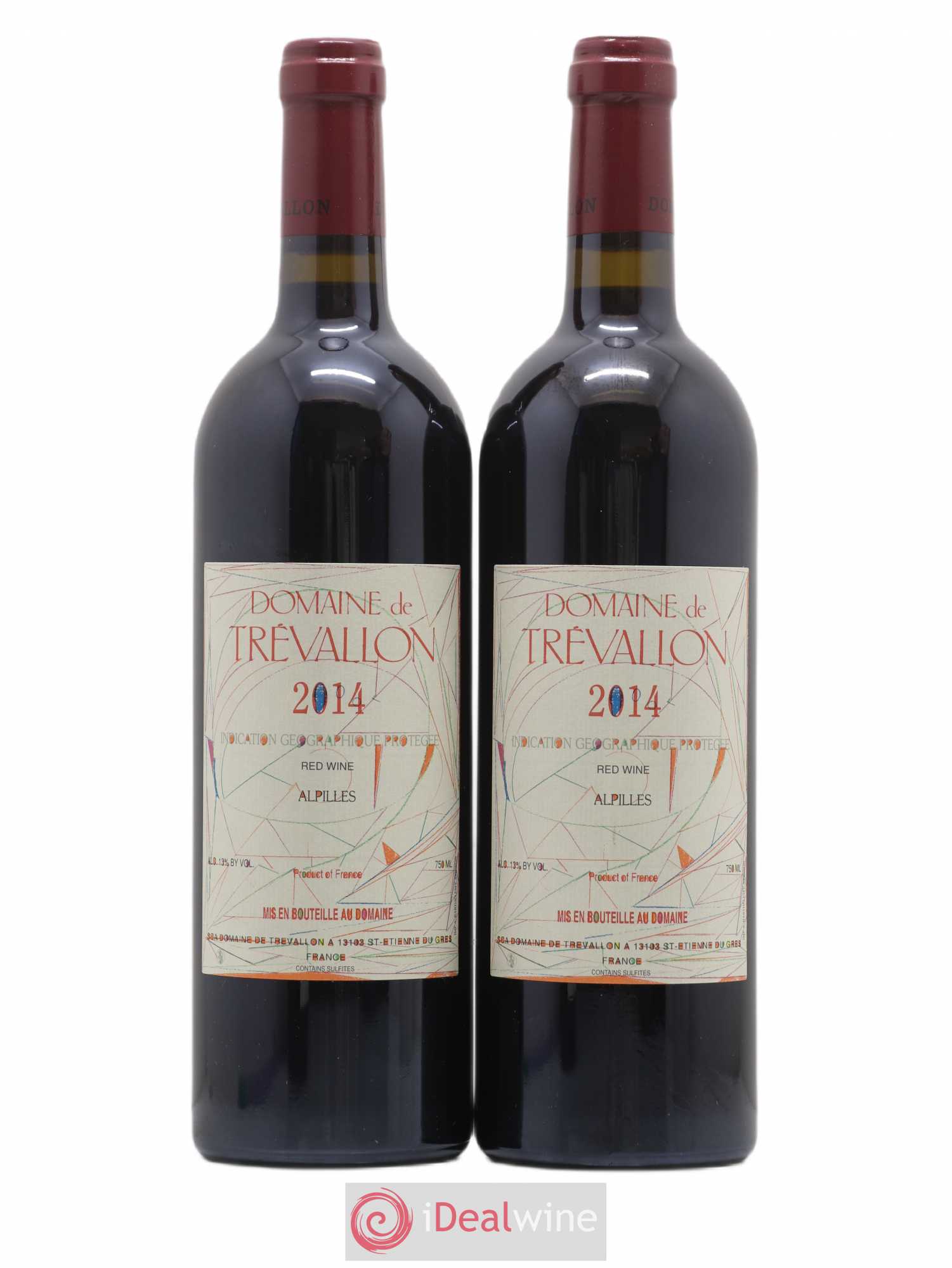 Alpilles Trévallon (Domaine de) Eloi Dürrbach 2014 - Lot de 2 bouteilles - 0
