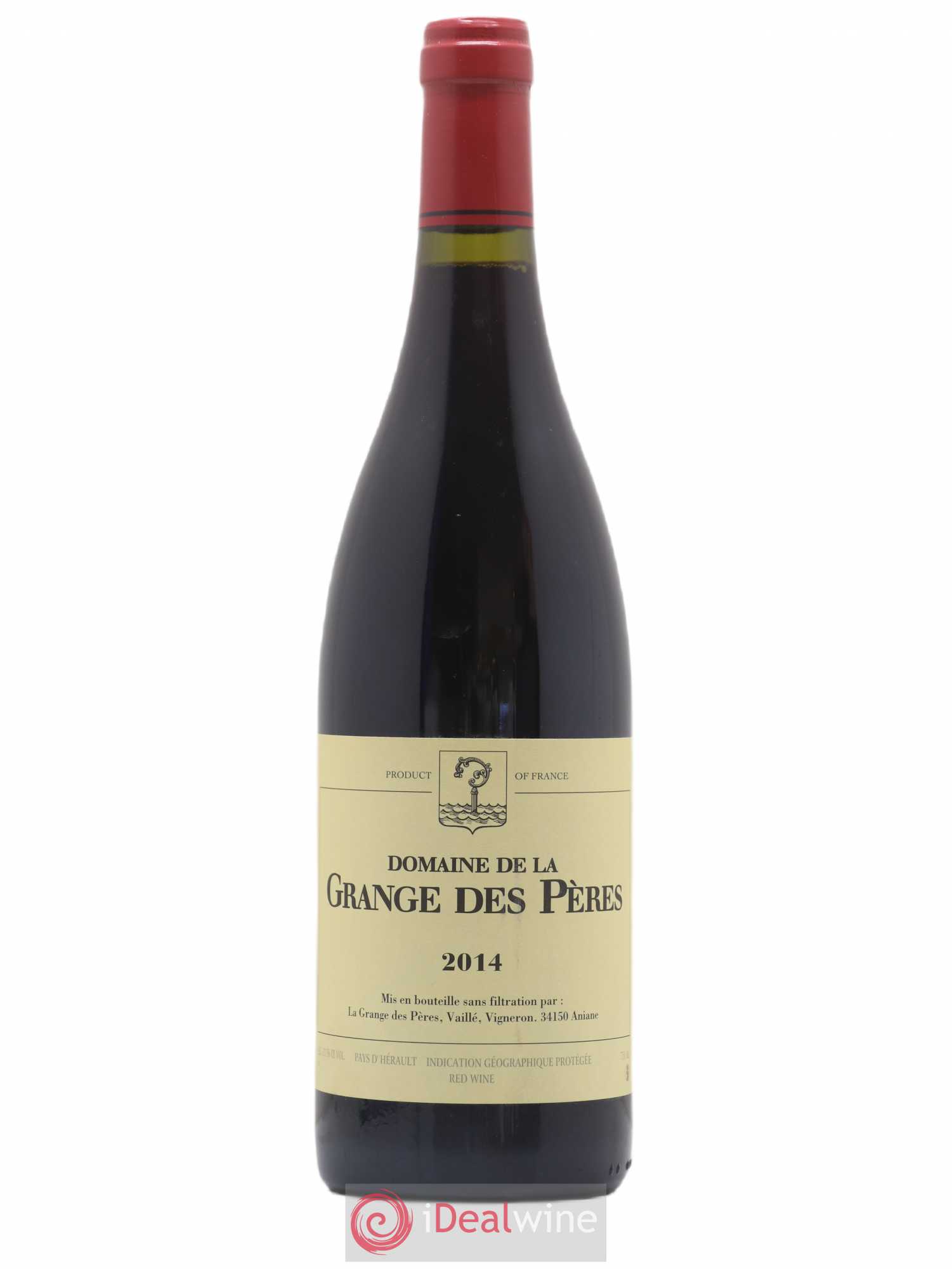 Pays d'Hérault Grange des Pères Laurent Vaillé 2014 - Lot de 1 bouteille - 0