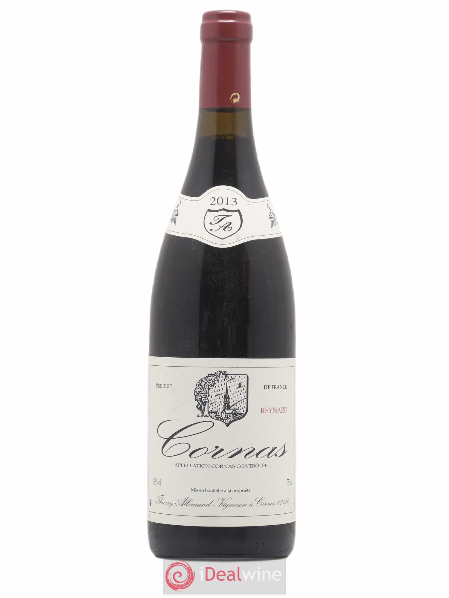 Cornas Reynard Thierry Allemand 2013 - Lot de 1 bouteille - 0