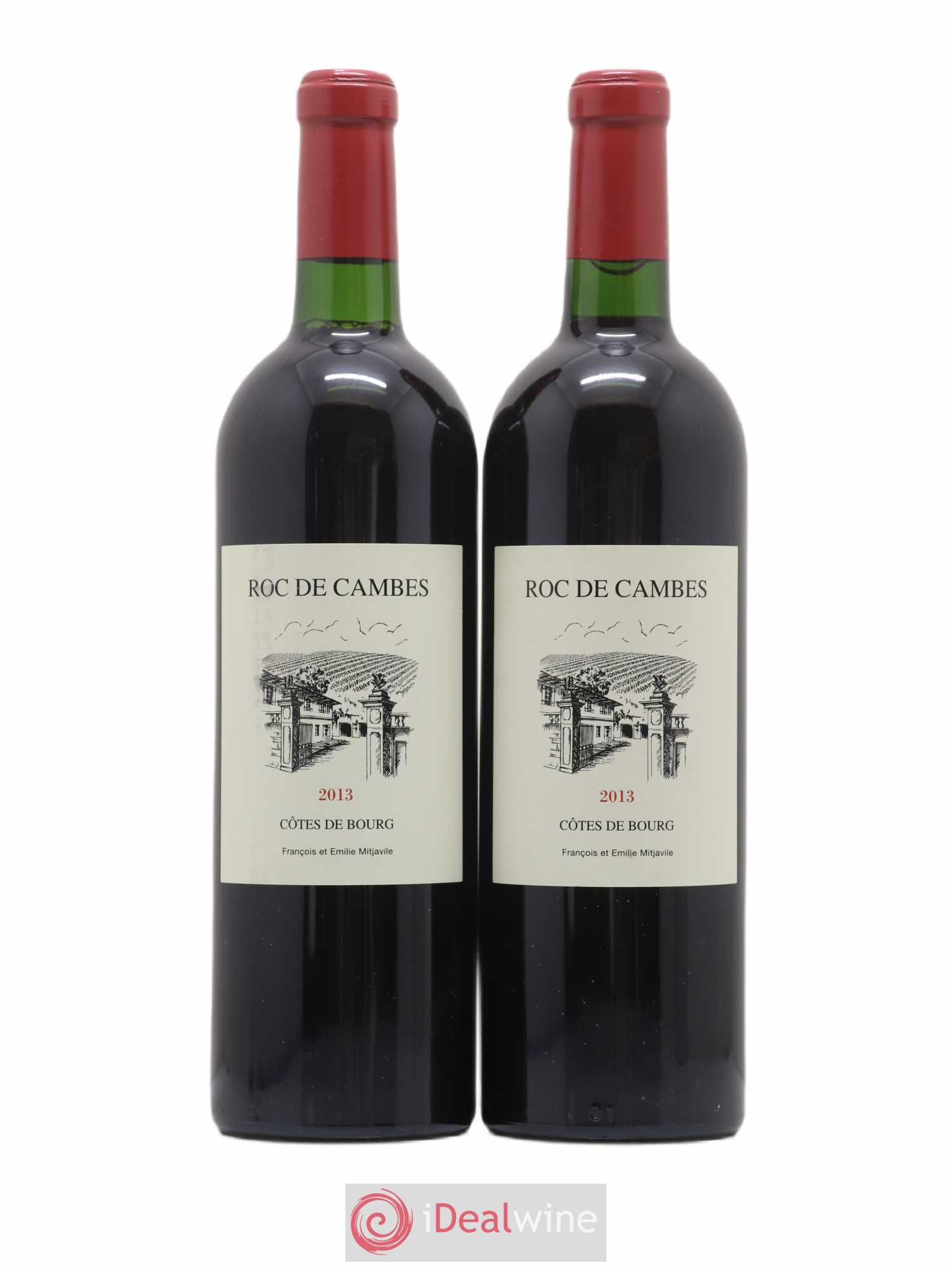Roc de Cambes 2013 - Lot of 2 bottles - 0
