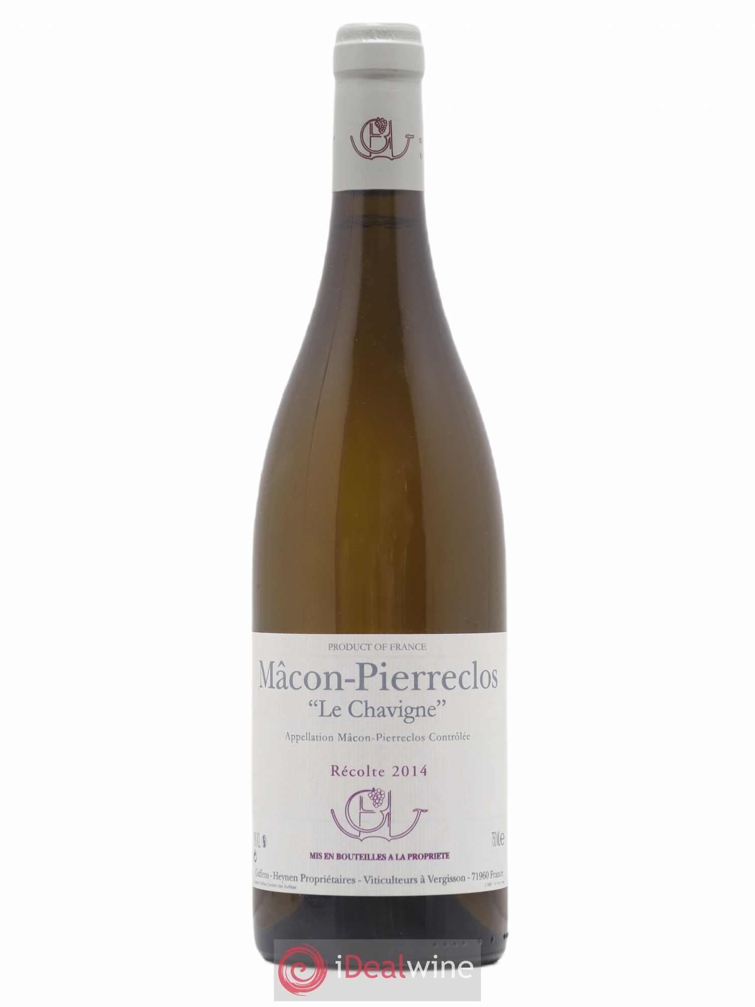 Mâcon-Pierreclos Le Chavigne Guffens-Heynen 2014 - Lot de 1 bouteille - 0