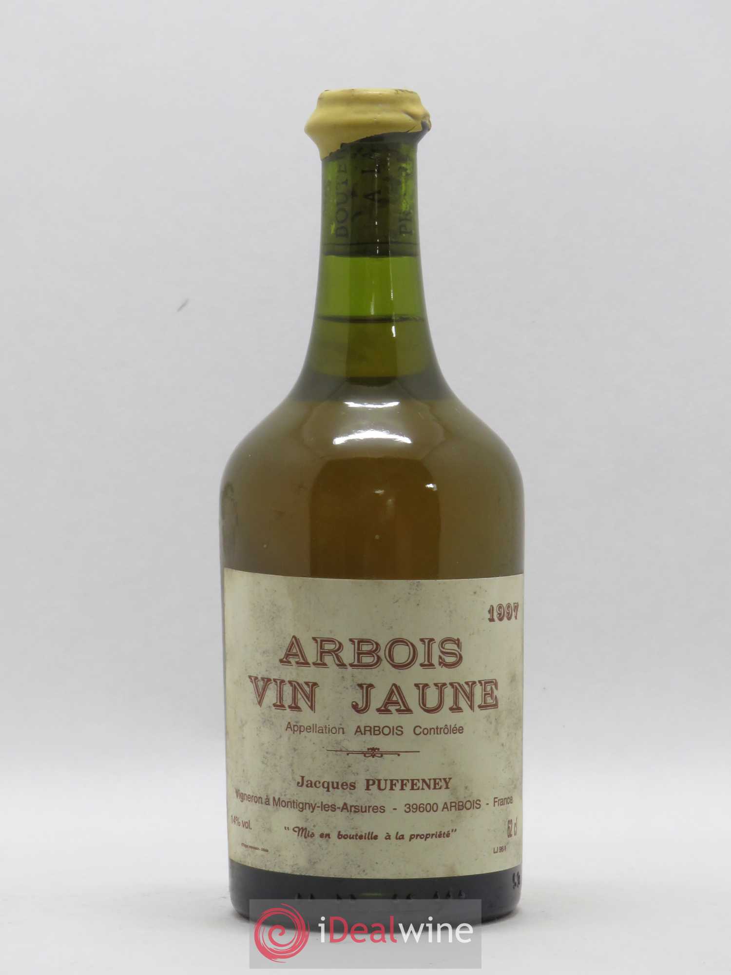 Arbois Vin Jaune Jacques Puffeney 1997 - Lot de 1 bouteille - 0
