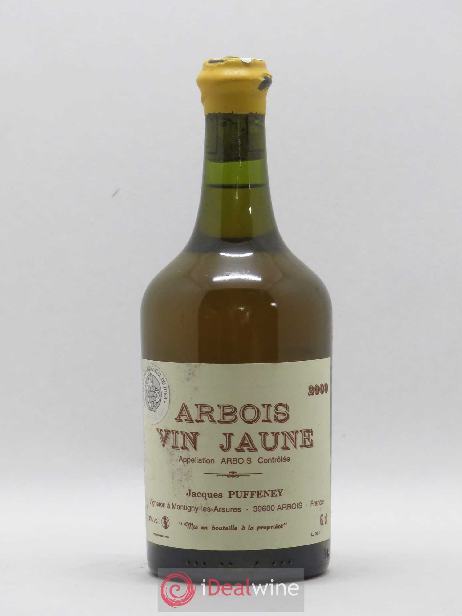 Arbois Vin Jaune Jacques Puffeney 2000 - Lot de 1 bouteille - 0