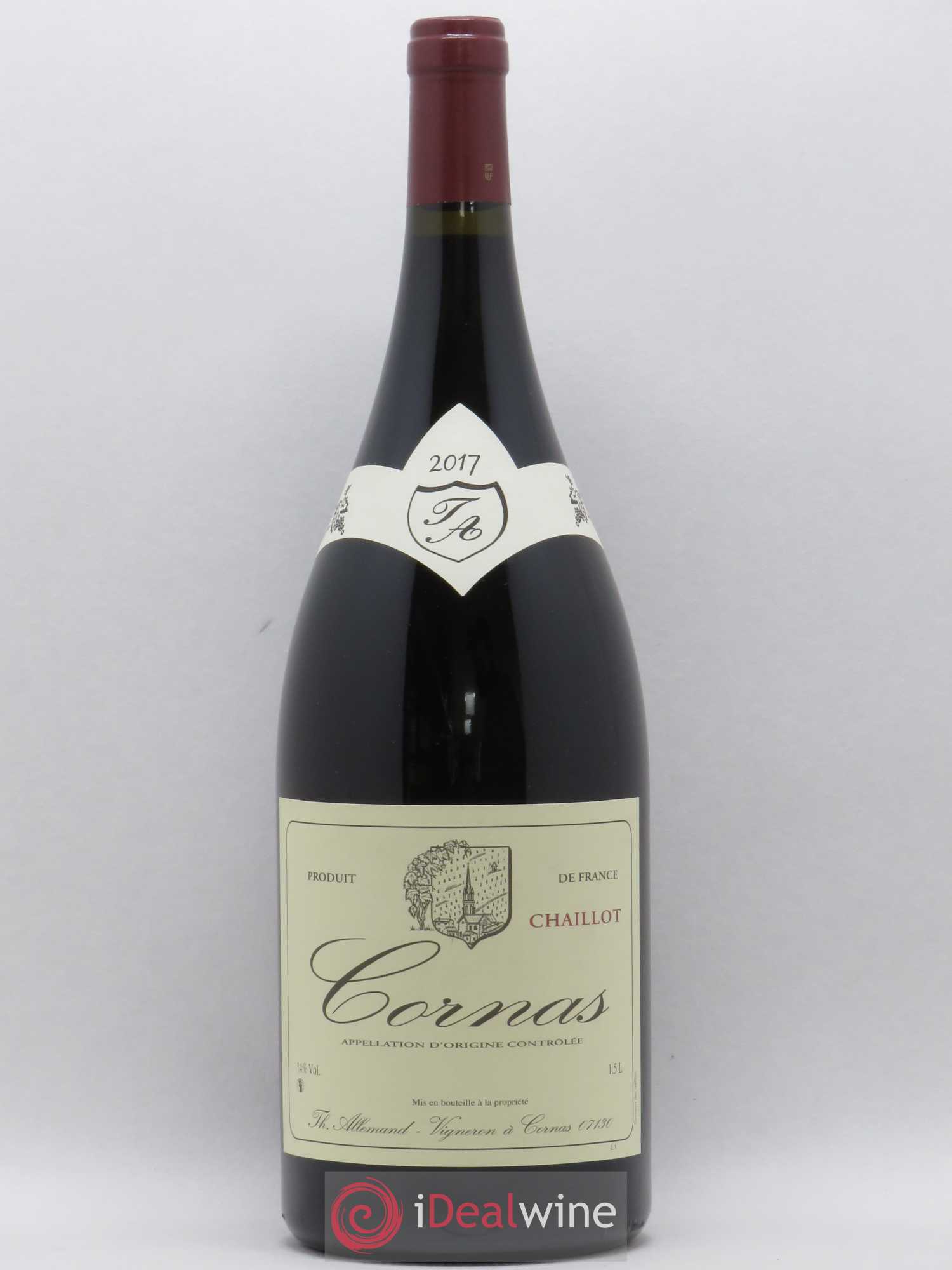 Cornas Chaillot Thierry Allemand 2017 - Lot de 1 magnum - 0