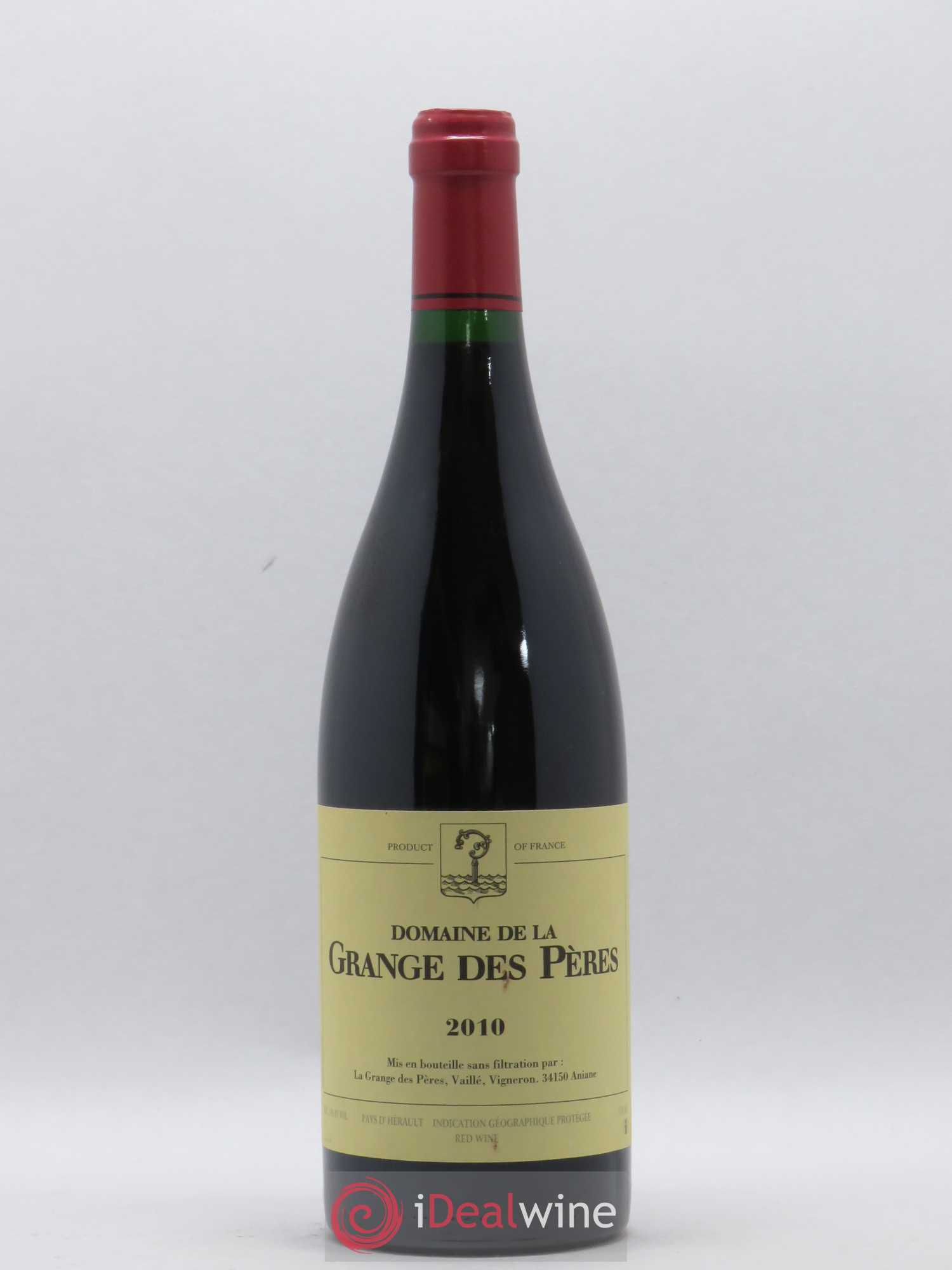 Pays d'Hérault Grange des Pères Laurent Vaillé 2010 - Lot de 1 bouteille - 0