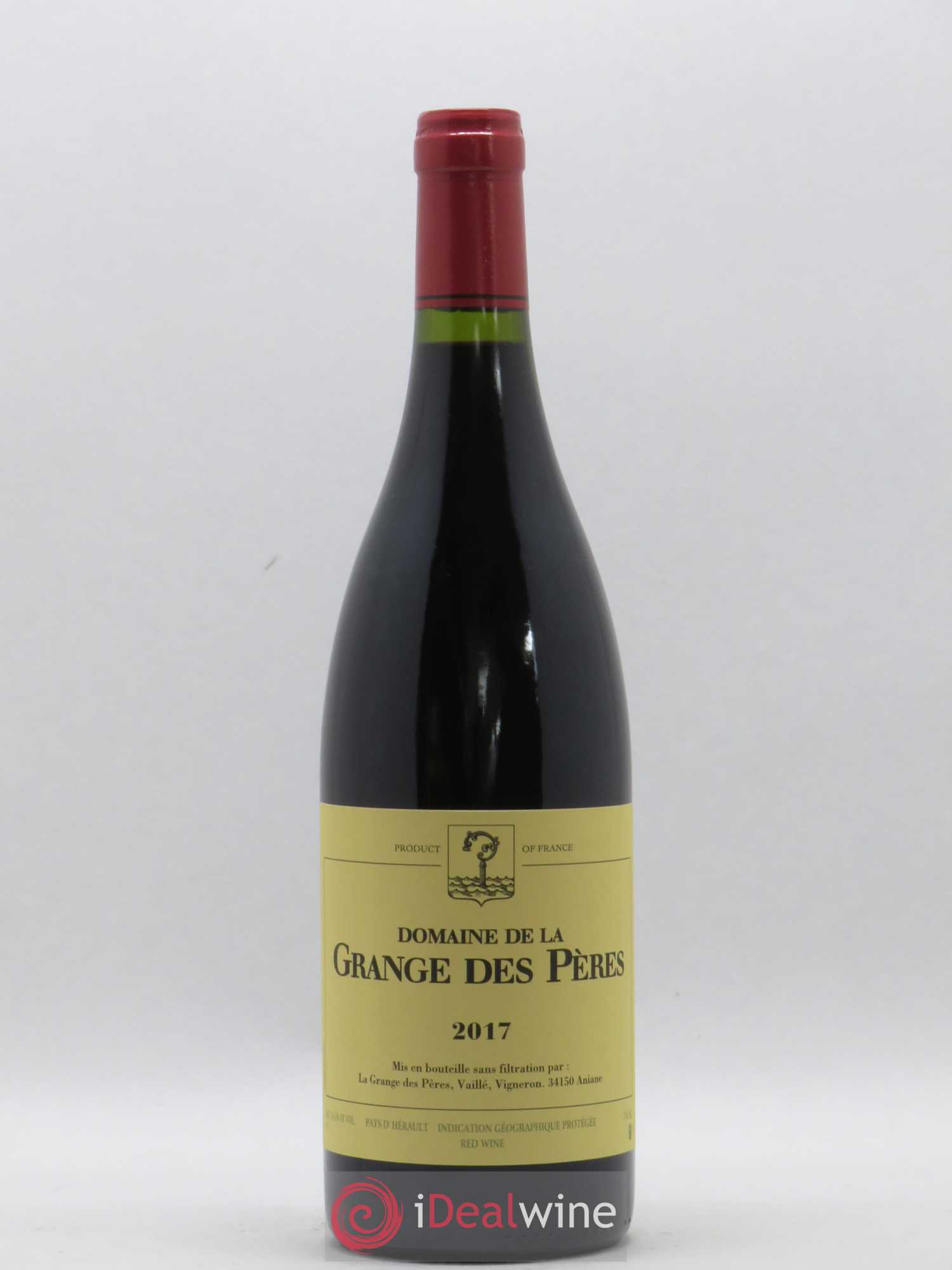 Pays d'Hérault Grange des Pères Laurent Vaillé 2017 - Lot de 1 bouteille - 0