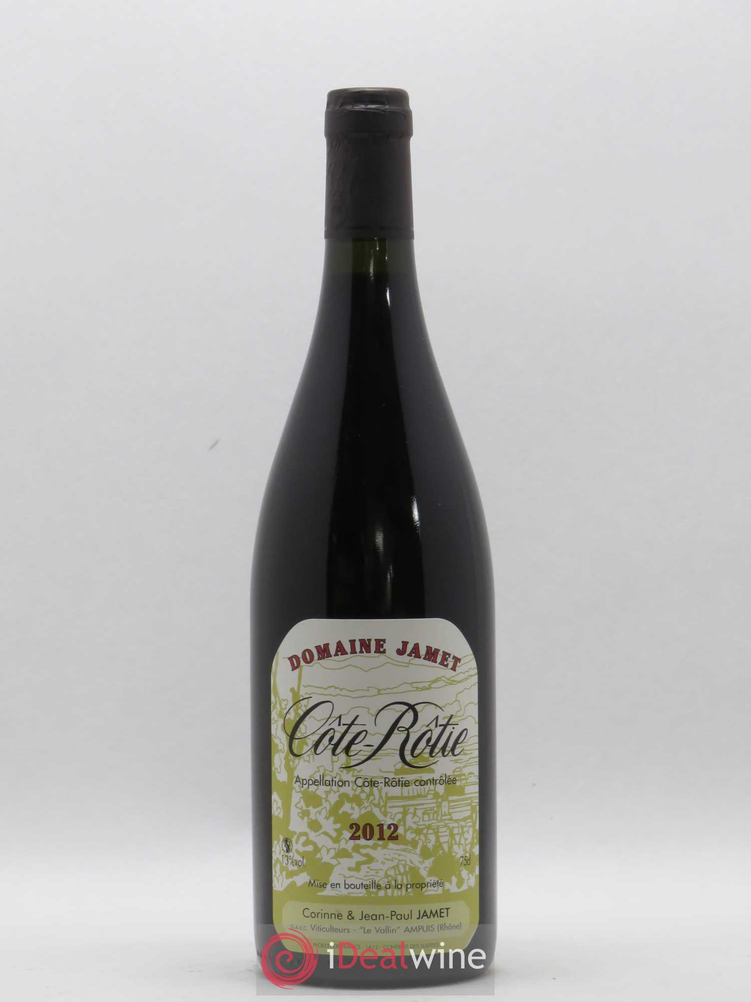 Côte-Rôtie Jamet (Domaine) 2012 - Lot de 1 bouteille - 0