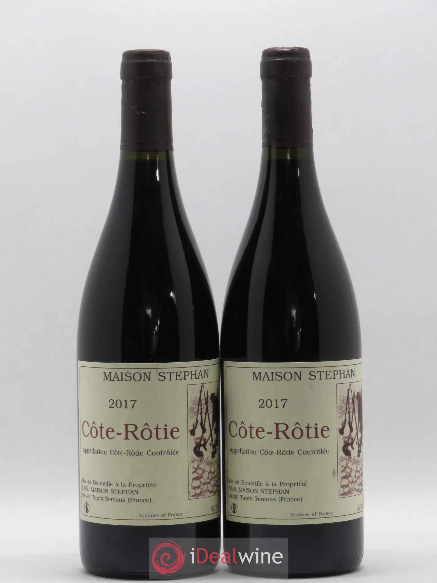 Côte-Rôtie Jean-Michel Stephan 2017 - Lot de 2 bouteilles - 0