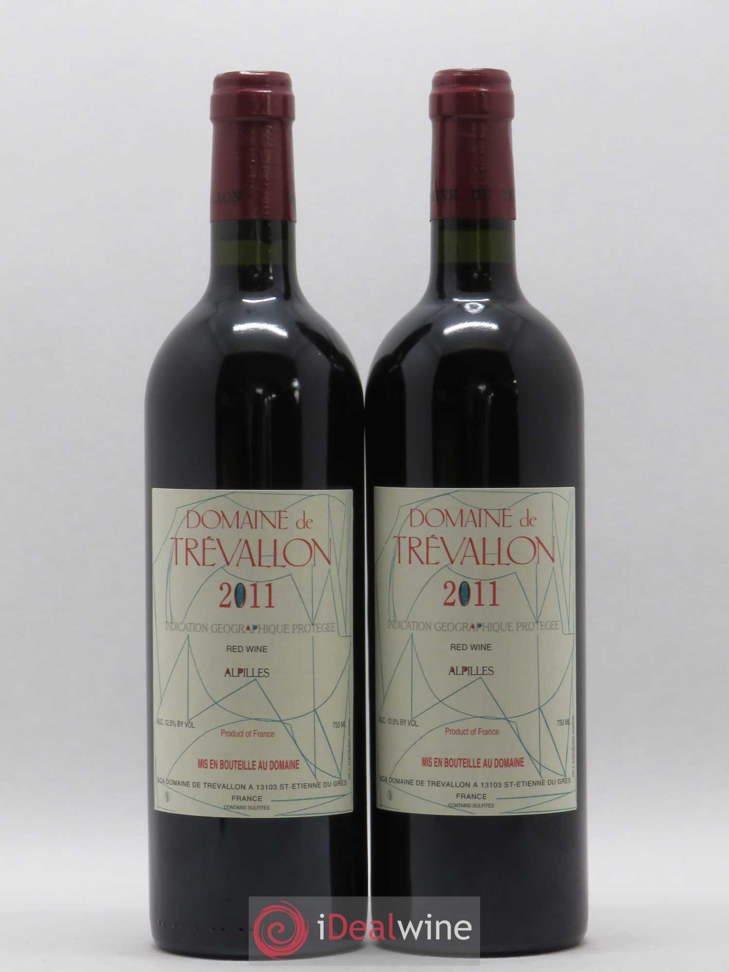 Alpilles Trévallon (Domaine de) Eloi Dürrbach 2011 - Lot de 2 bouteilles - 0