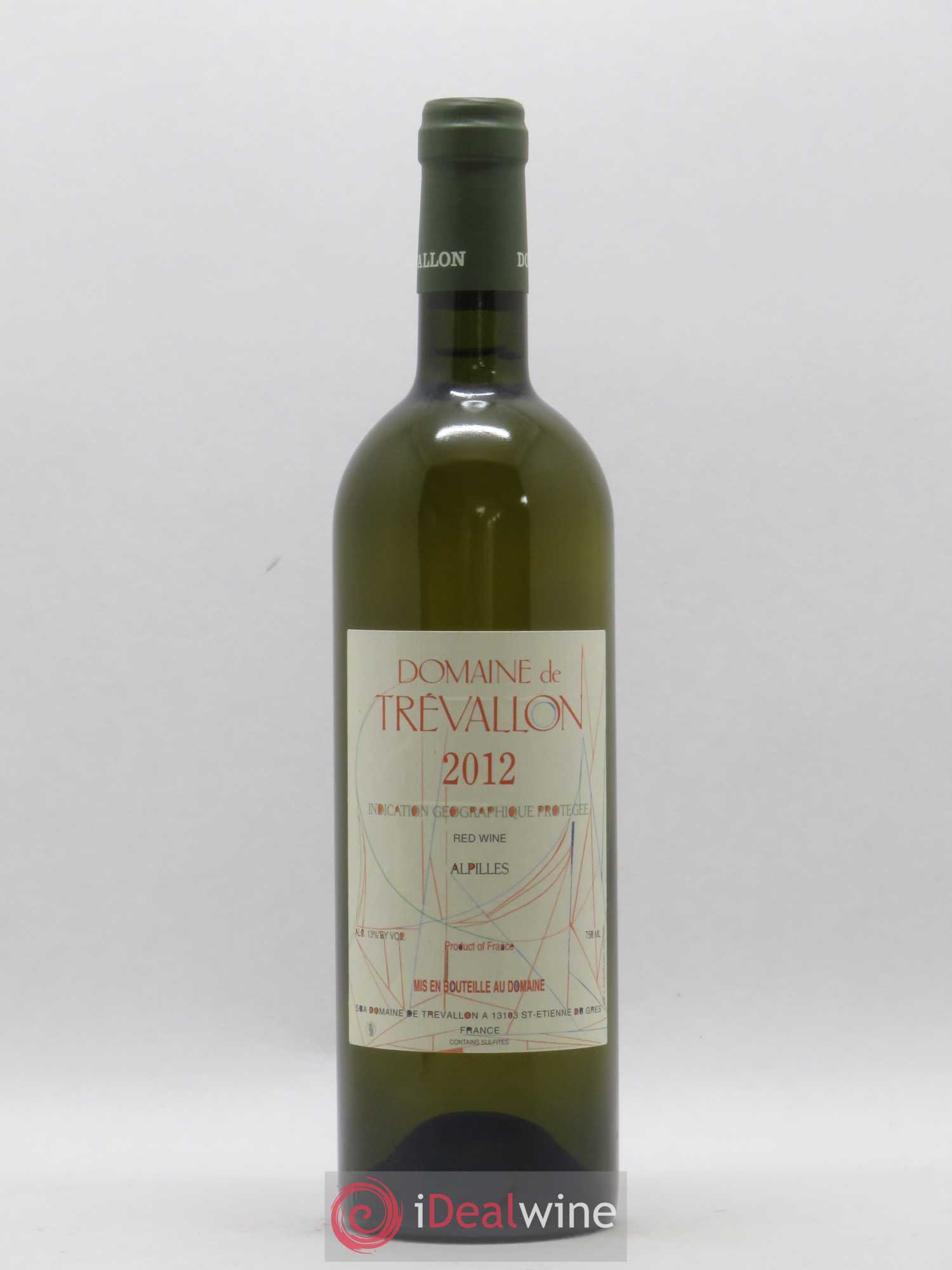Alpilles Trévallon (Domaine de) Eloi Dürrbach 2012 - Lot de 1 bouteille - 0