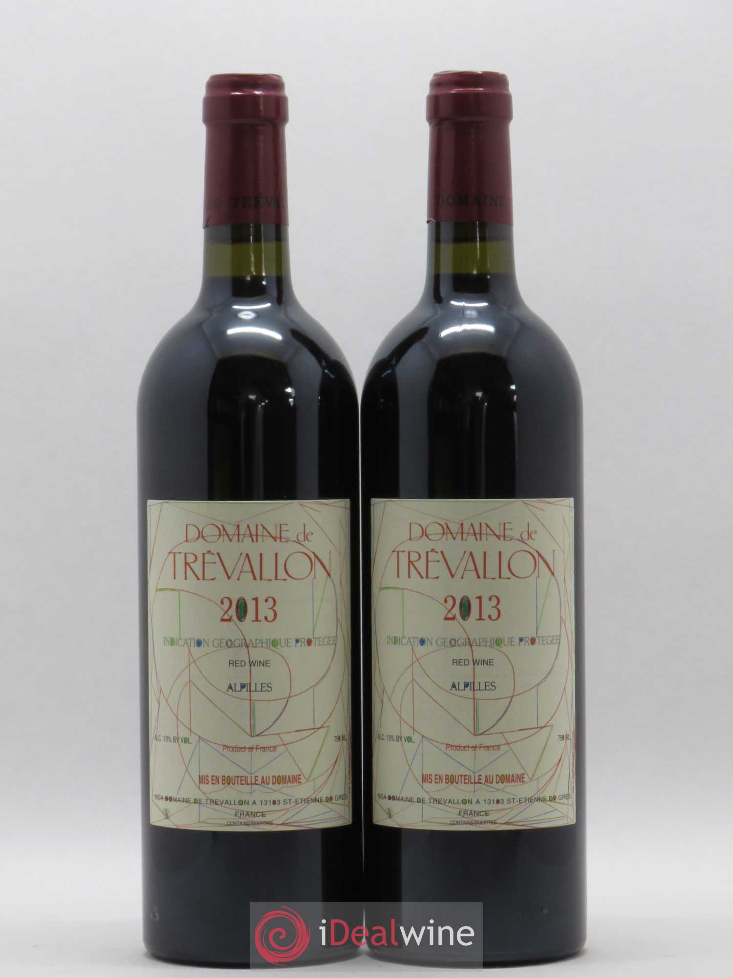 Alpilles Trévallon (Domaine de) Eloi Dürrbach 2013 - Lot de 2 bouteilles - 0