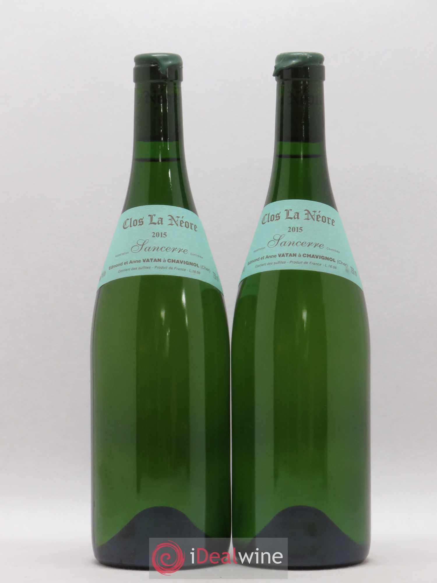 Sancerre Clos la Neore Edmond Vatan 2015 - Lot de 2 bouteilles - 0