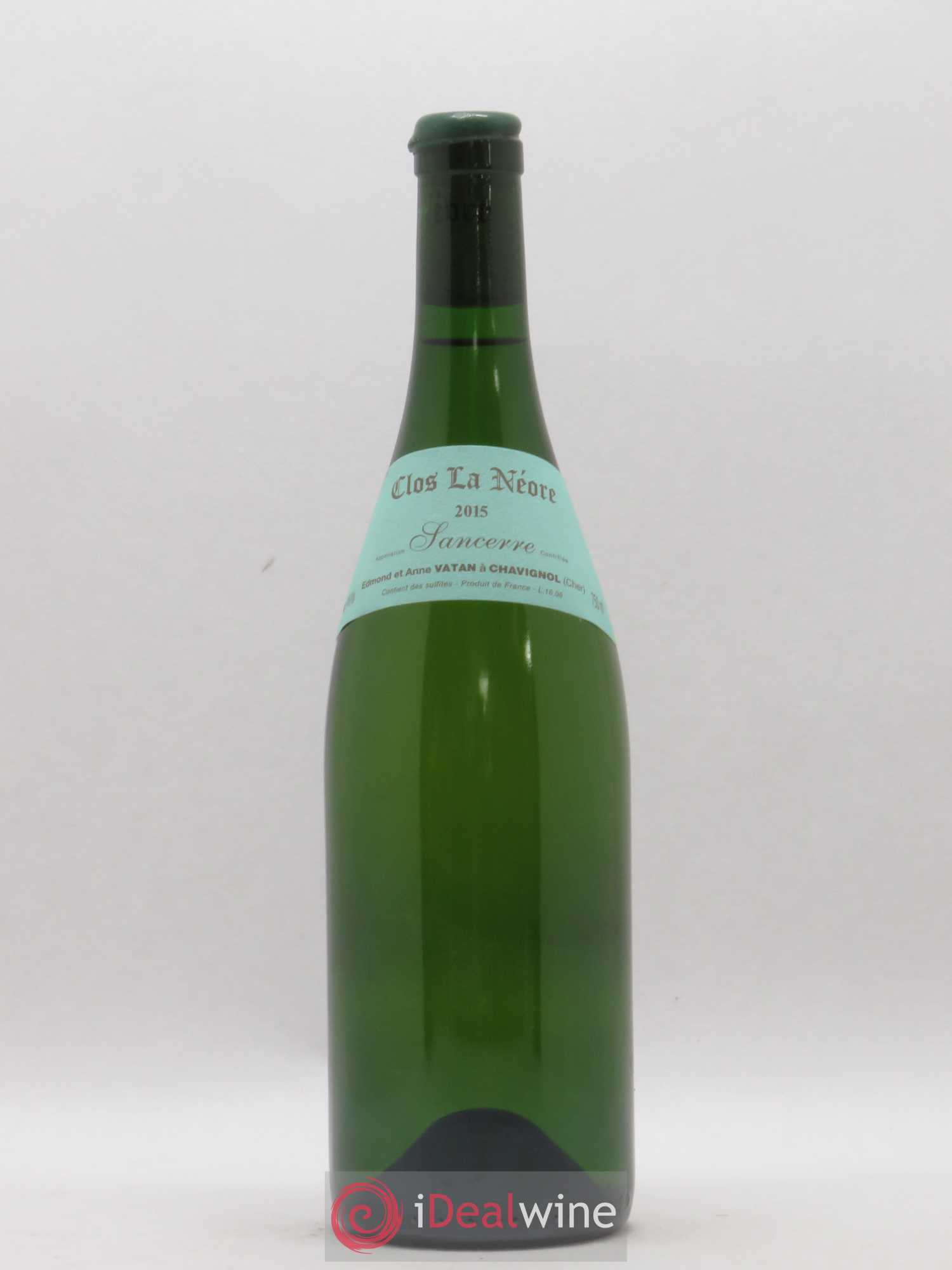 Sancerre Clos la Neore Edmond Vatan 2015 - Lot de 1 bouteille - 0