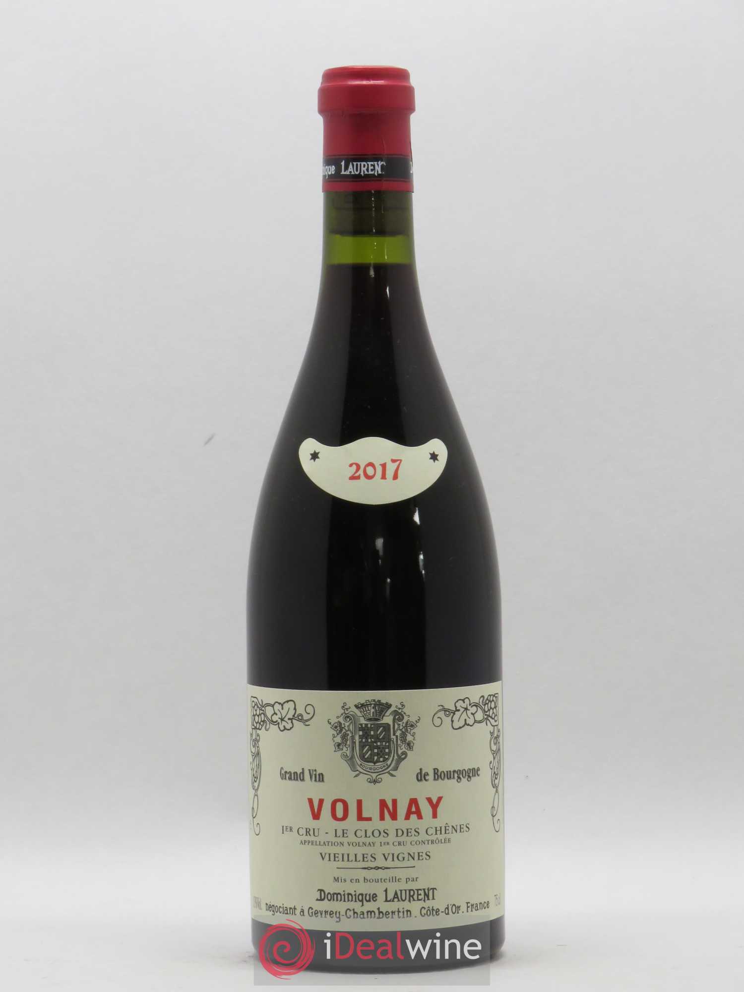 Volnay 1er Cru Clos des Chênes Vieilles Vignes Dominique Laurent 2017 - Lot de 1 bouteille - 0