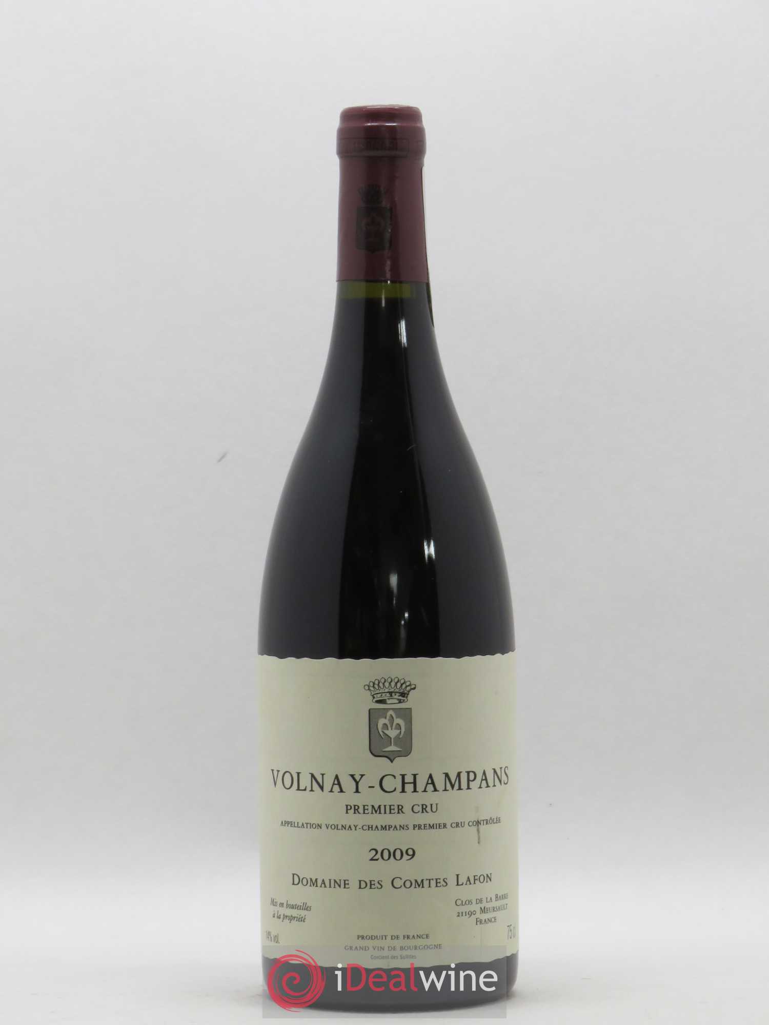 Volnay 1er Cru Champans Comtes Lafon (Domaine des) 2009 - Lot de 1 bouteille - 0