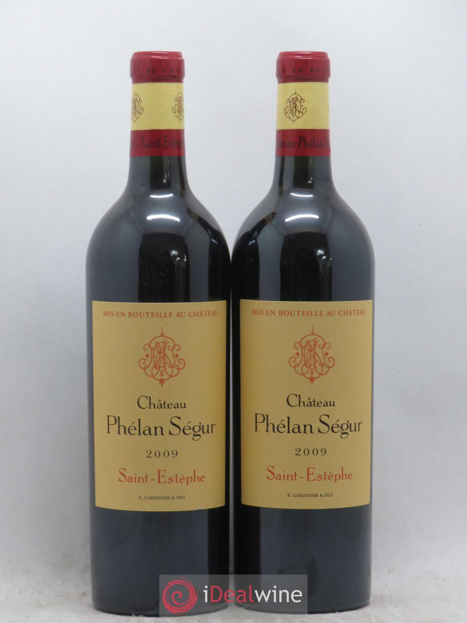 Château Phélan Ségur 2009 - Lot de 2 bouteilles - 0