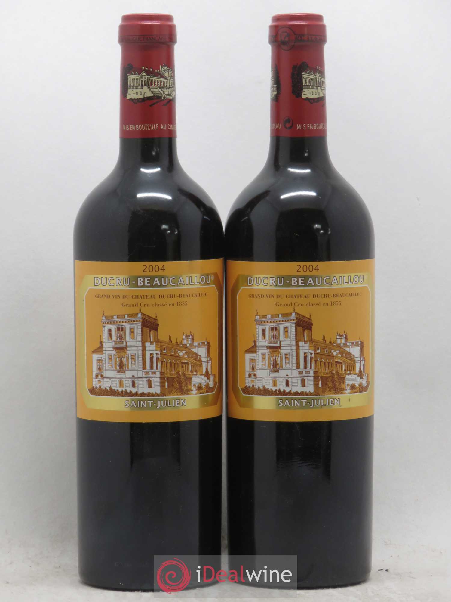 Château Ducru Beaucaillou 2ème Grand Cru Classé 2004 - Lot de 2 bouteilles - 0