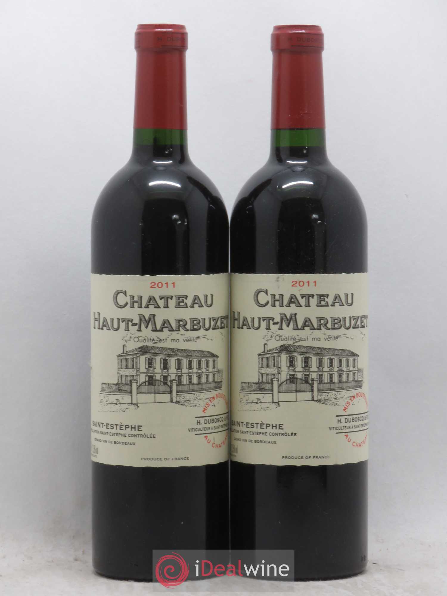Château Haut Marbuzet 2011 - Lot de 2 bouteilles - 0