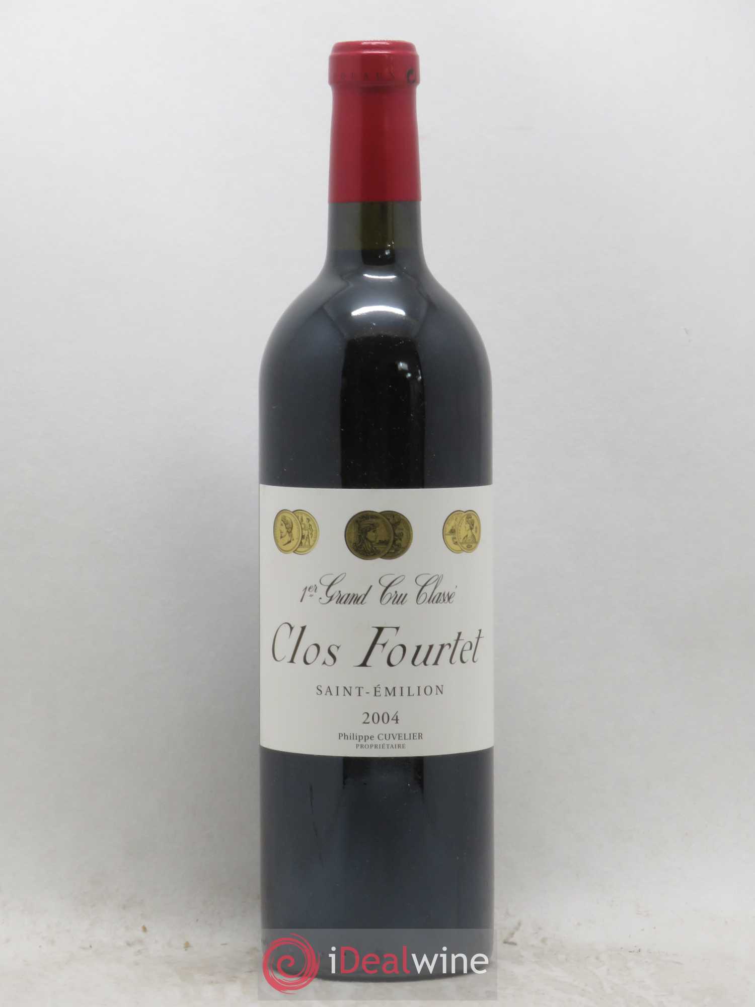 Clos Fourtet 1er Grand Cru Classé B 2004 - Lot de 1 bouteille - 0