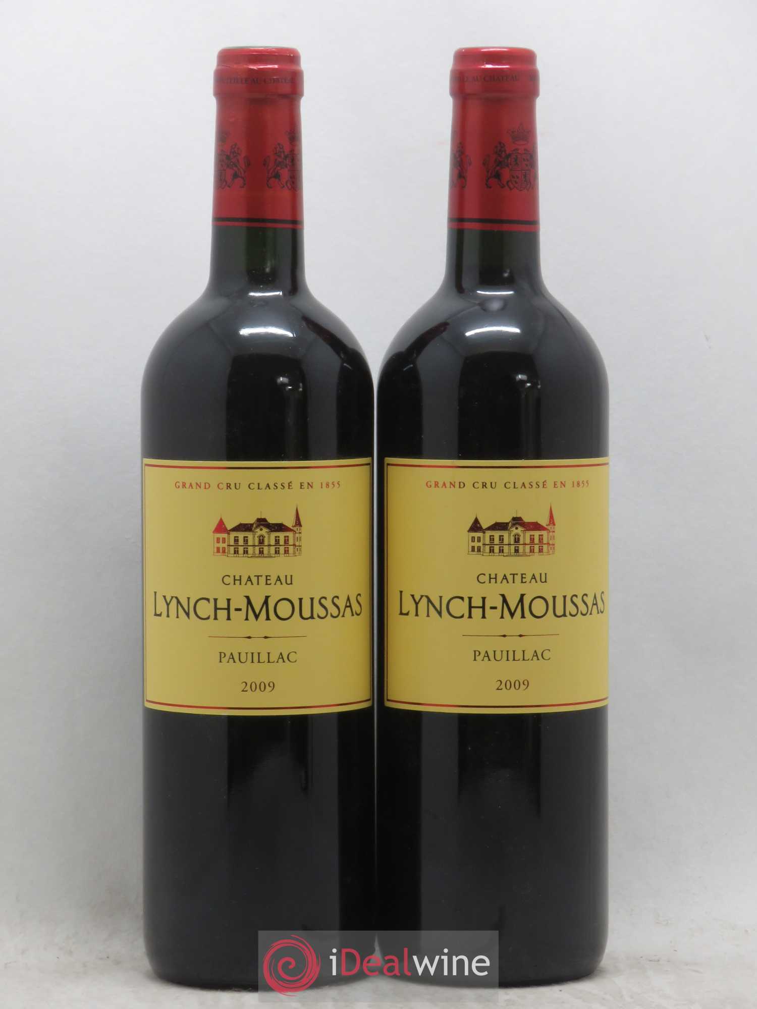 Château Lynch Moussas 5ème Grand Cru Classé 2009 - Lot de 2 bouteilles - 0