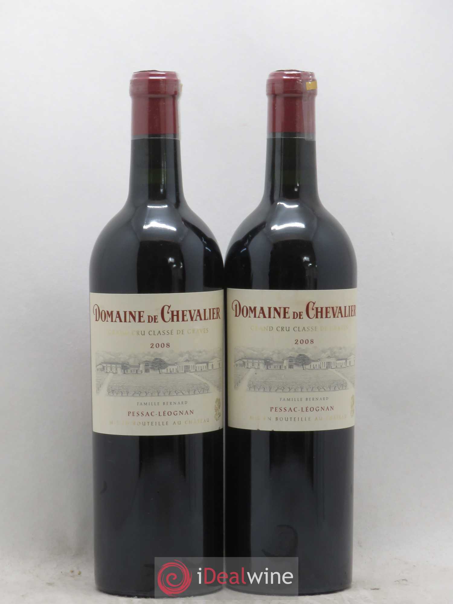 Domaine de Chevalier Cru Classé de Graves 2008 - Lot de 2 bouteilles - 0