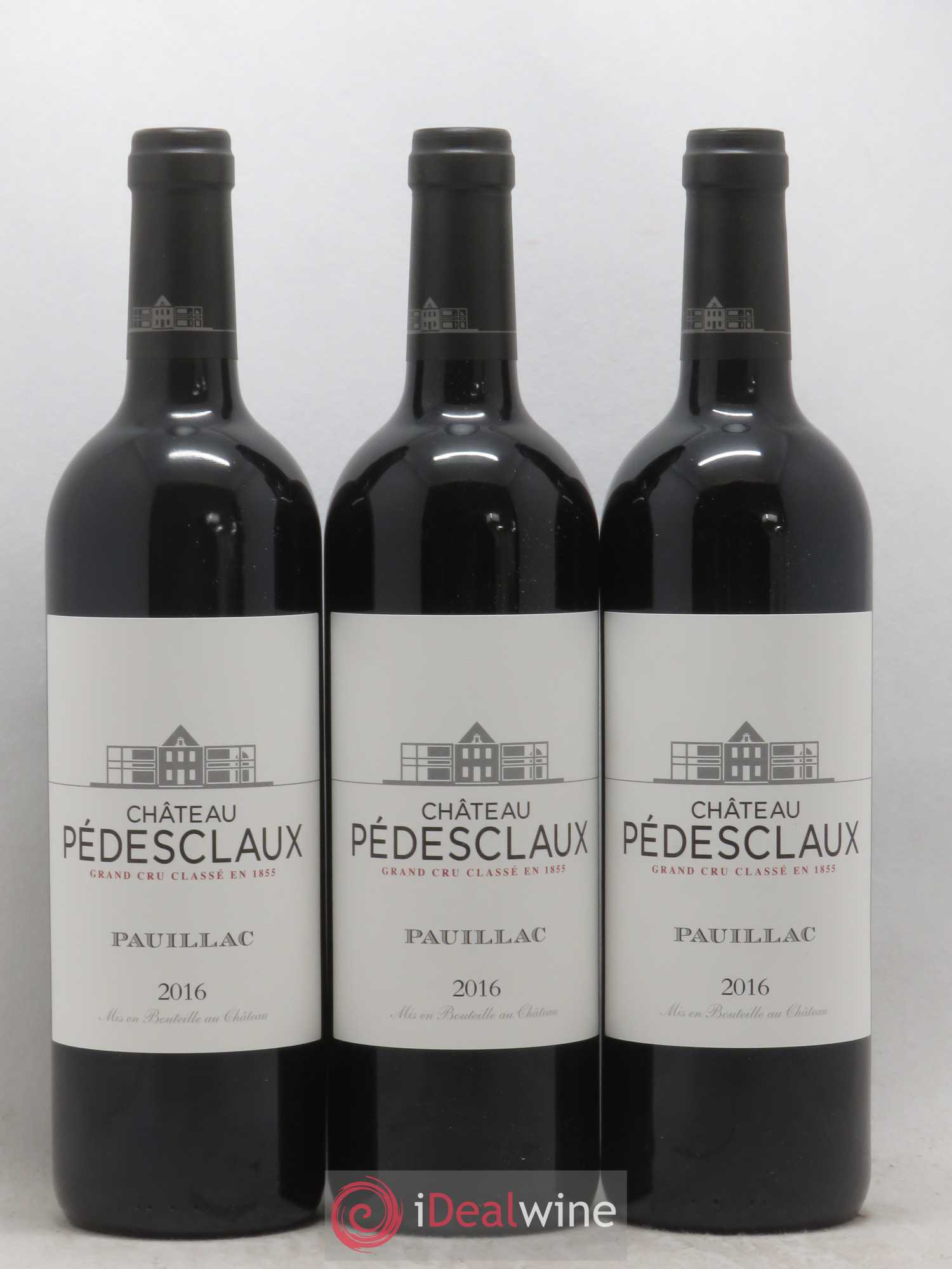 Château Pedesclaux 5ème Grand Cru Classé 2016 - Lot de 3 bouteilles - 0