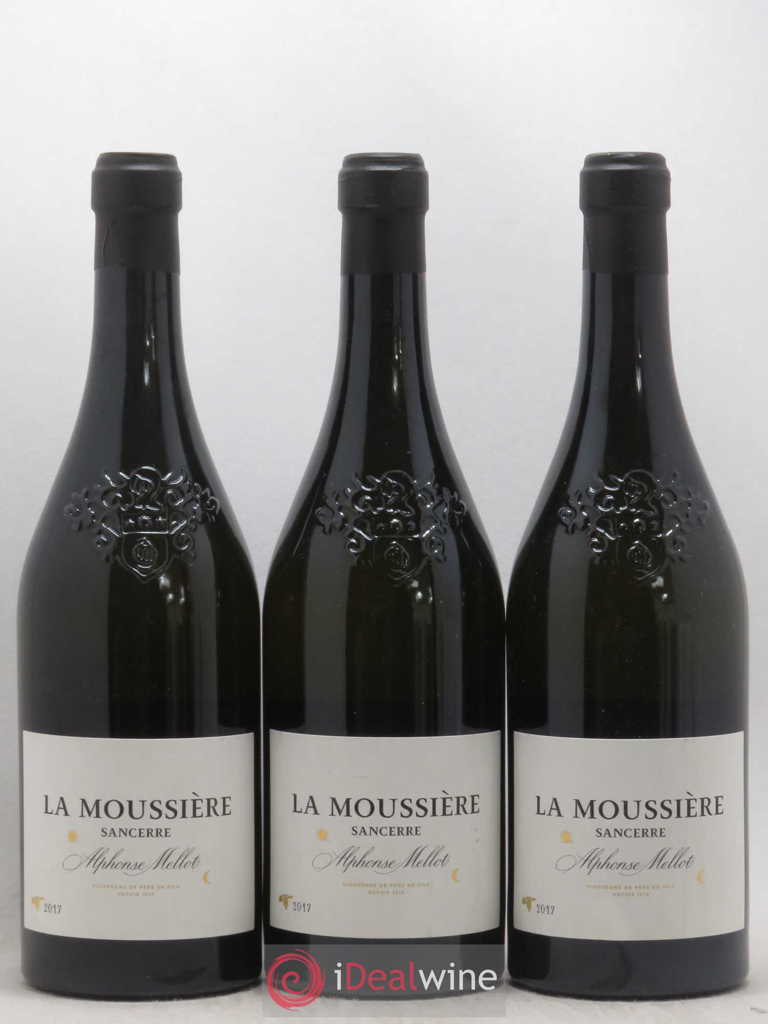 Sancerre La Moussière Alphonse Mellot 2017 - Lot de 3 bouteilles - 0