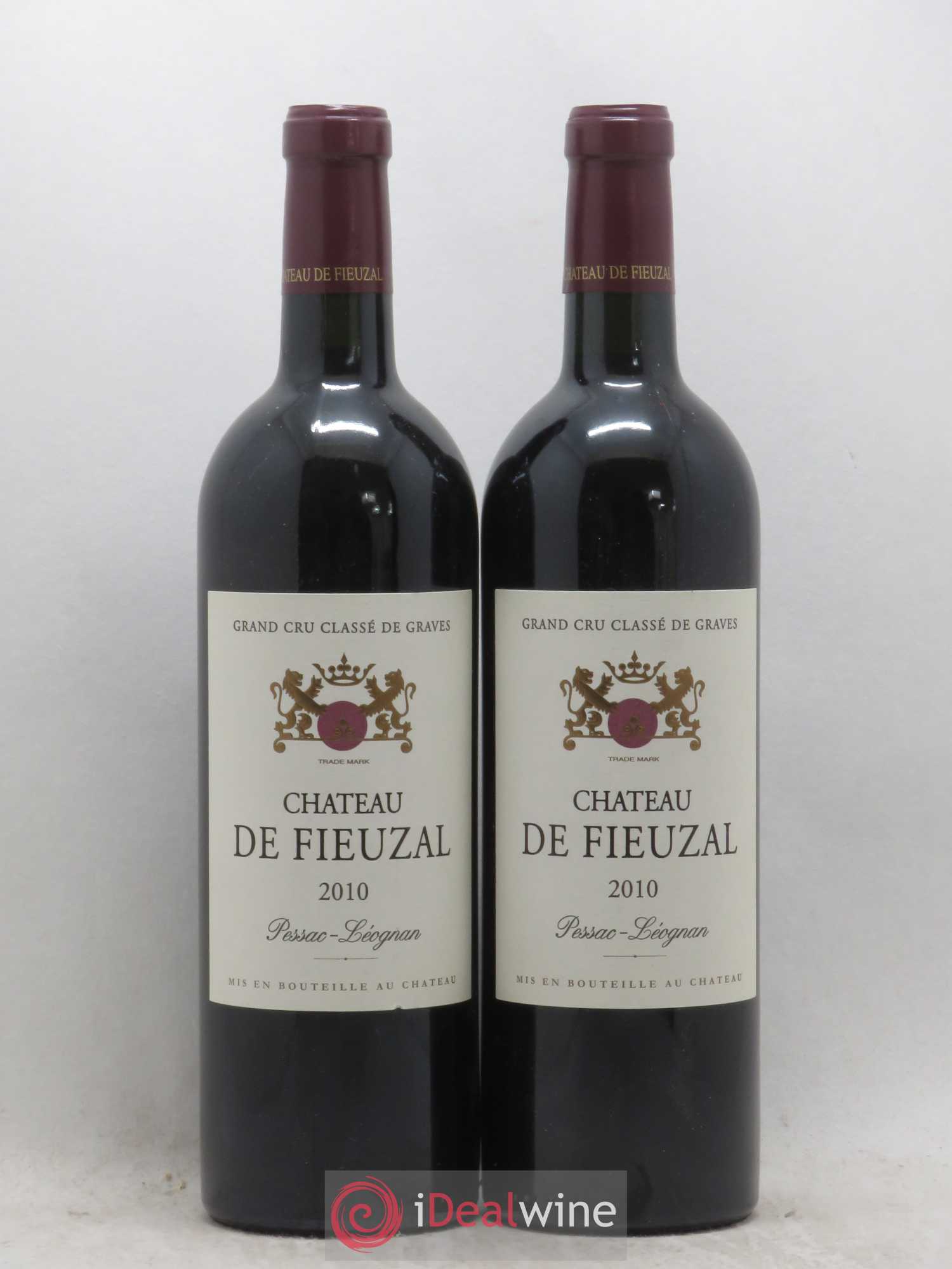 Château de Fieuzal Cru Classé de Graves 2010 - Lot de 2 bouteilles - 0